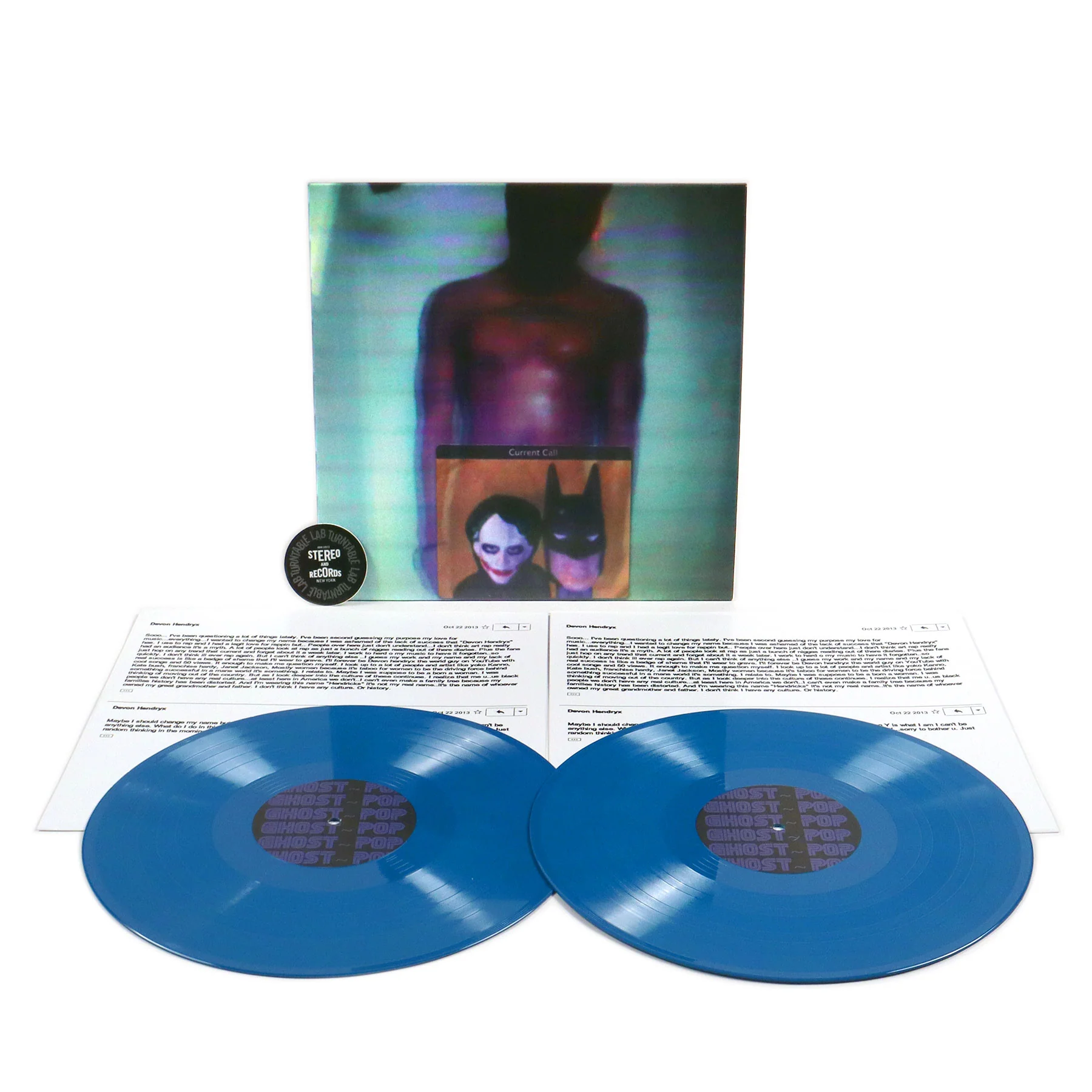 JPEGMAFIA: Ghost Pop Tape (Blue Colored Vinyl) Vinyl 2LP - Image 2