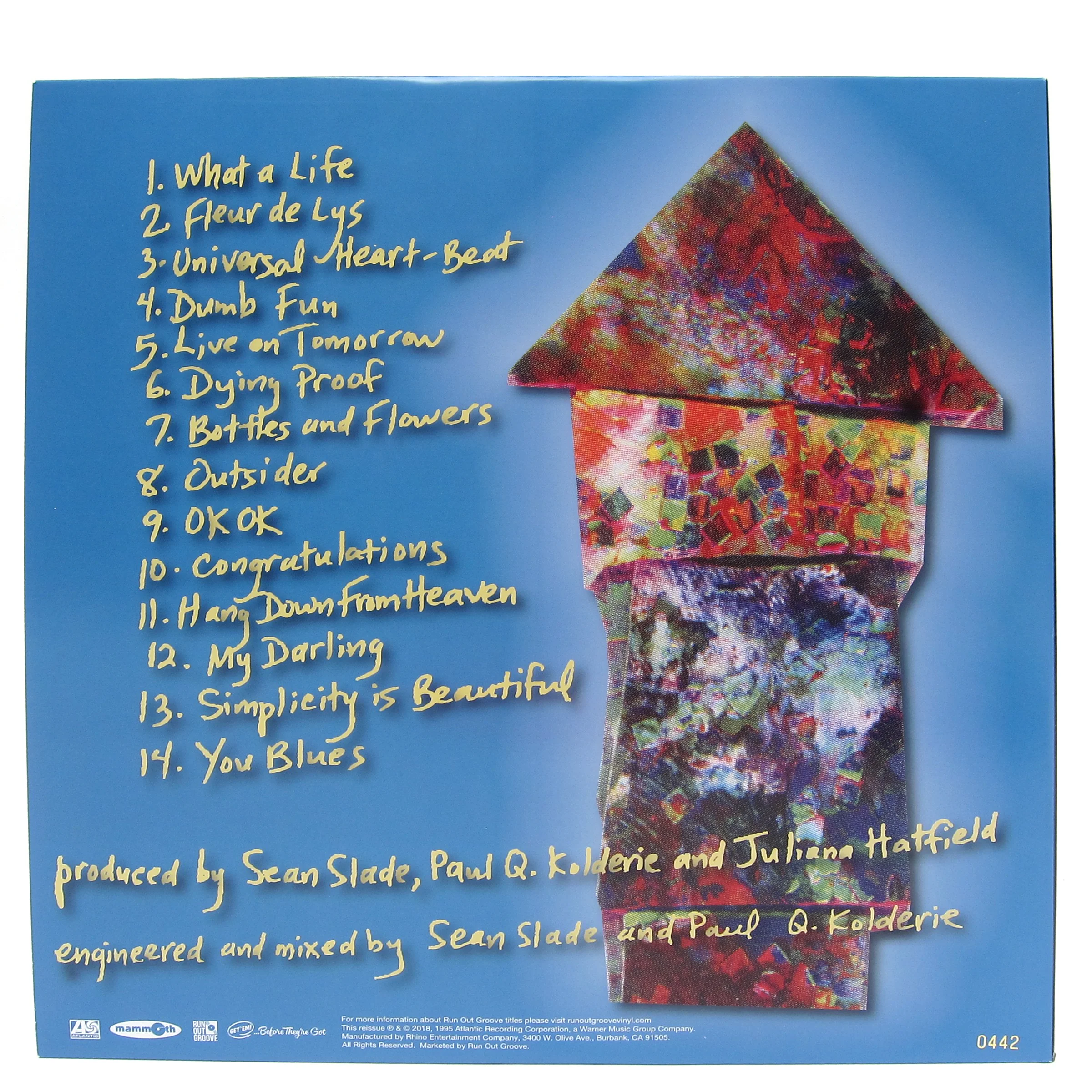 Juliana Hatfield: Only Everything (Run Out Groove 180g, Colored Vinyl) Vinyl 2LP - Image 4