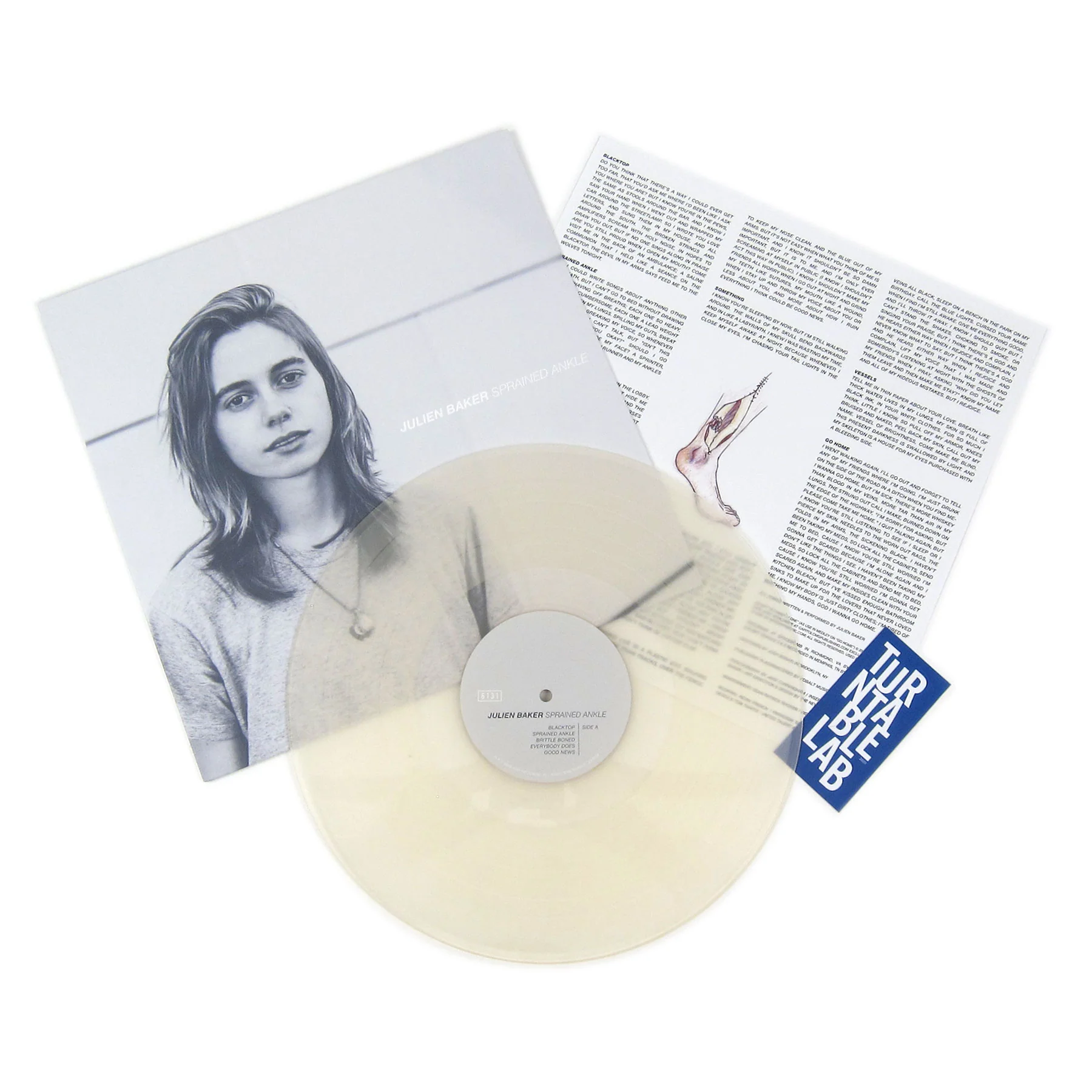 Julien Baker: Sprained Ankle (Indie Exclusive Clear Colored Vinyl) Vinyl LP - Image 2