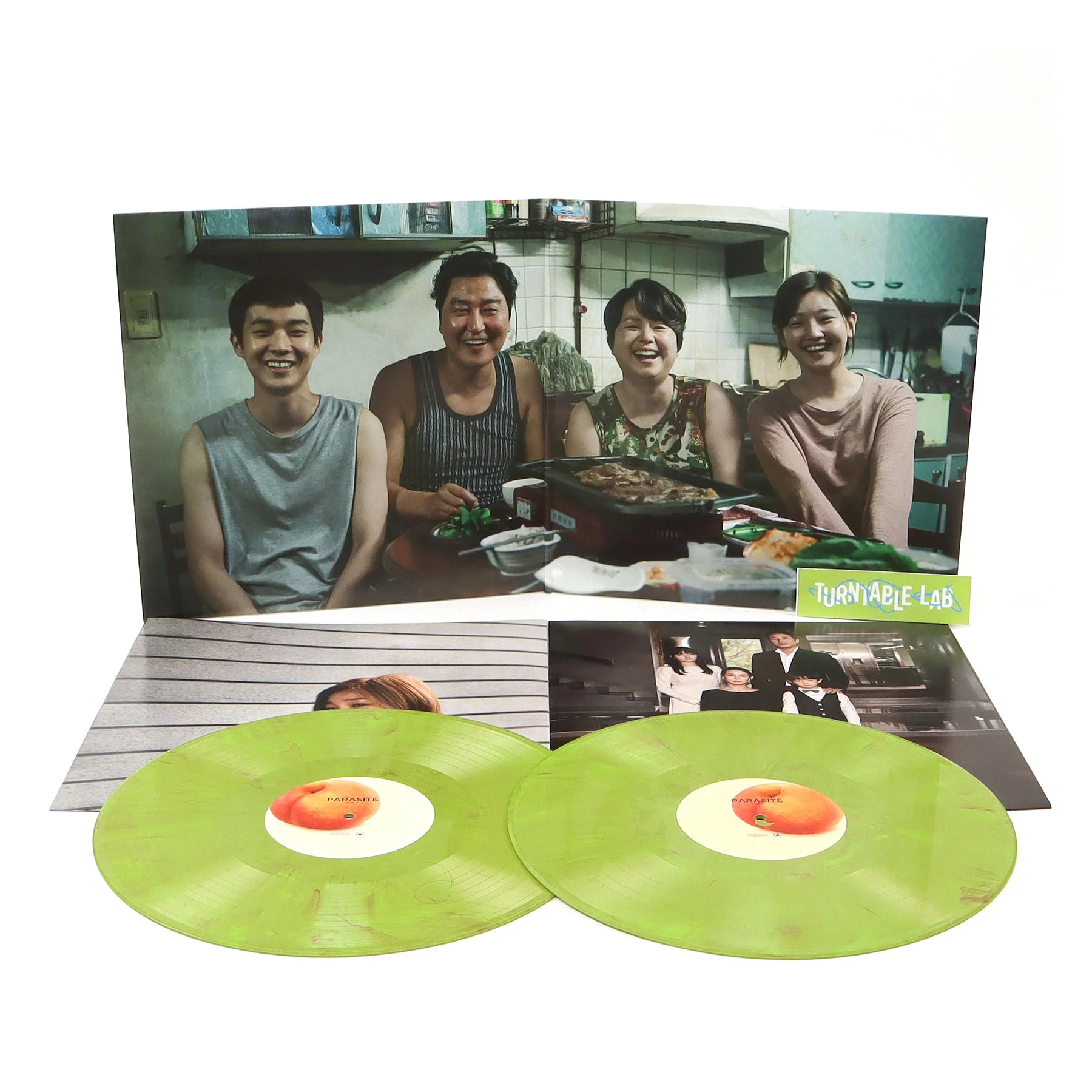 Jung Jae Il: Parasite Soundtrack (Green & Red Colored Vinyl) Vinyl 2LP - Image 2