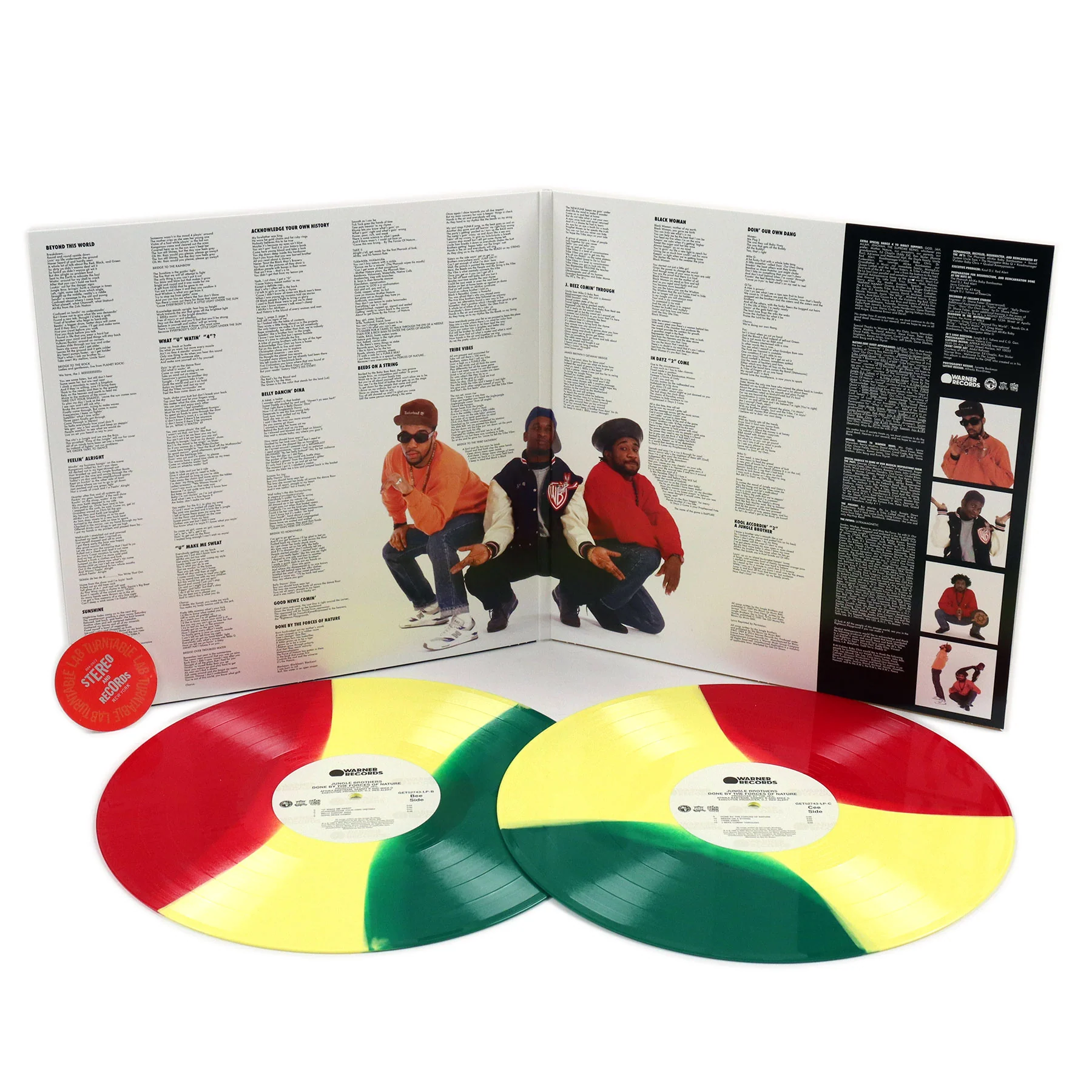 Jungle Brothers: Done By The Forces Of Nature (Colored Vinyl) Vinyl 2LP - Image 2