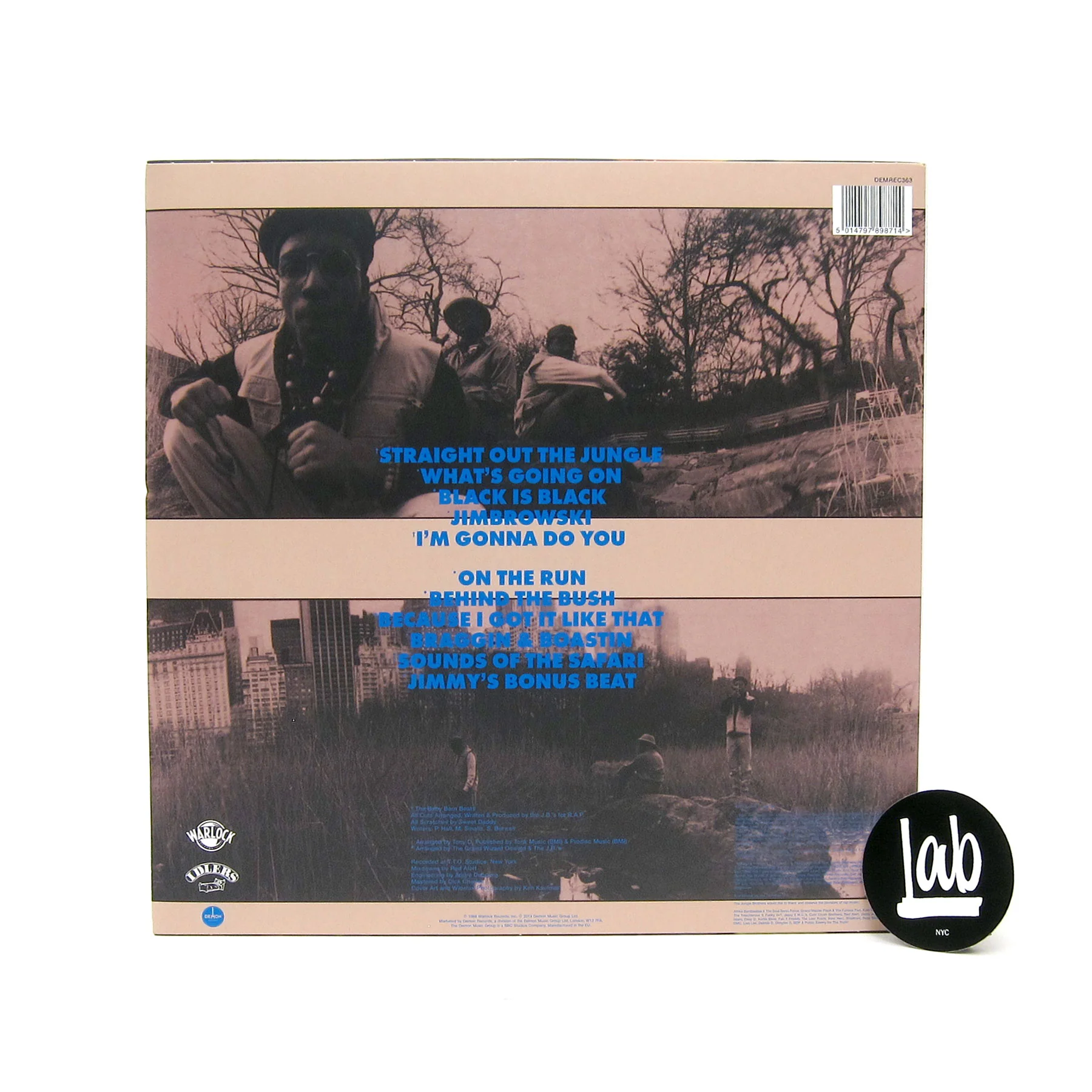 Jungle Brothers: Straight Out The Jungle (180g) Vinyl LP - Image 3
