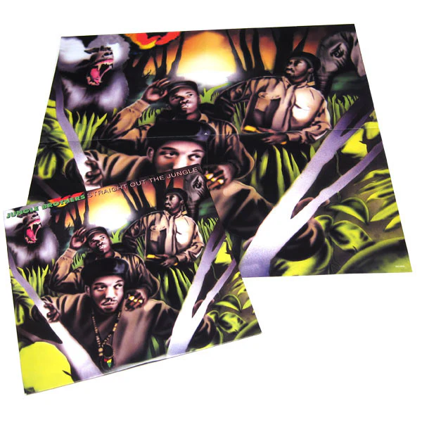 Jungle Brothers: Straight Out the Jungle (w/ Poster) 2LP - Image 2