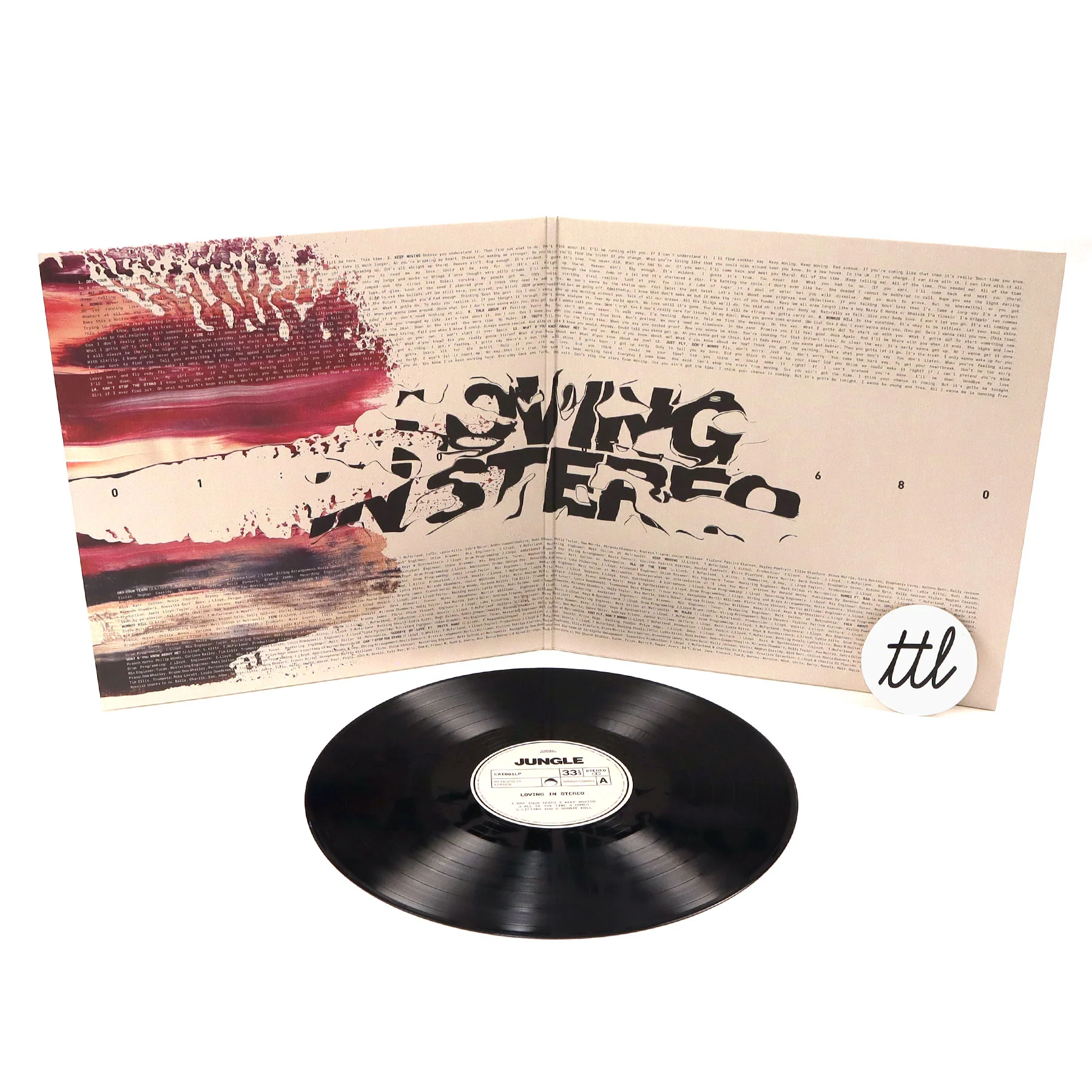 Jungle: Loving In Stereo (Indie Exclusive Colored Vinyl) Vinyl LP - Image 2