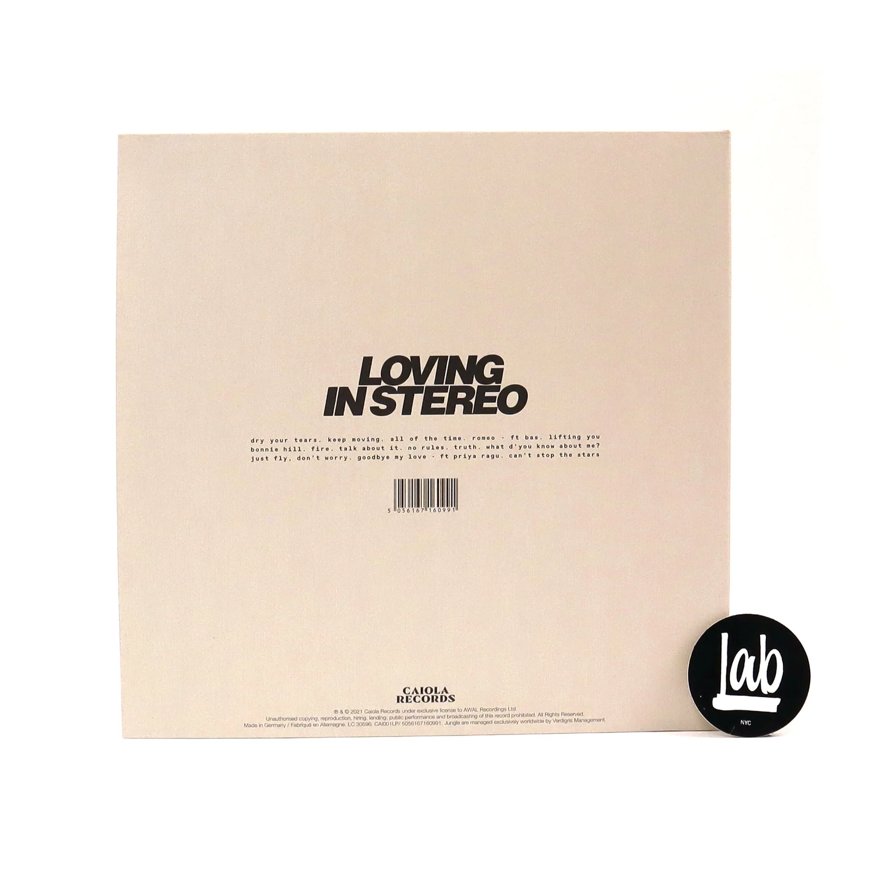 Jungle: Loving In Stereo (Indie Exclusive Colored Vinyl) Vinyl LP - Image 3