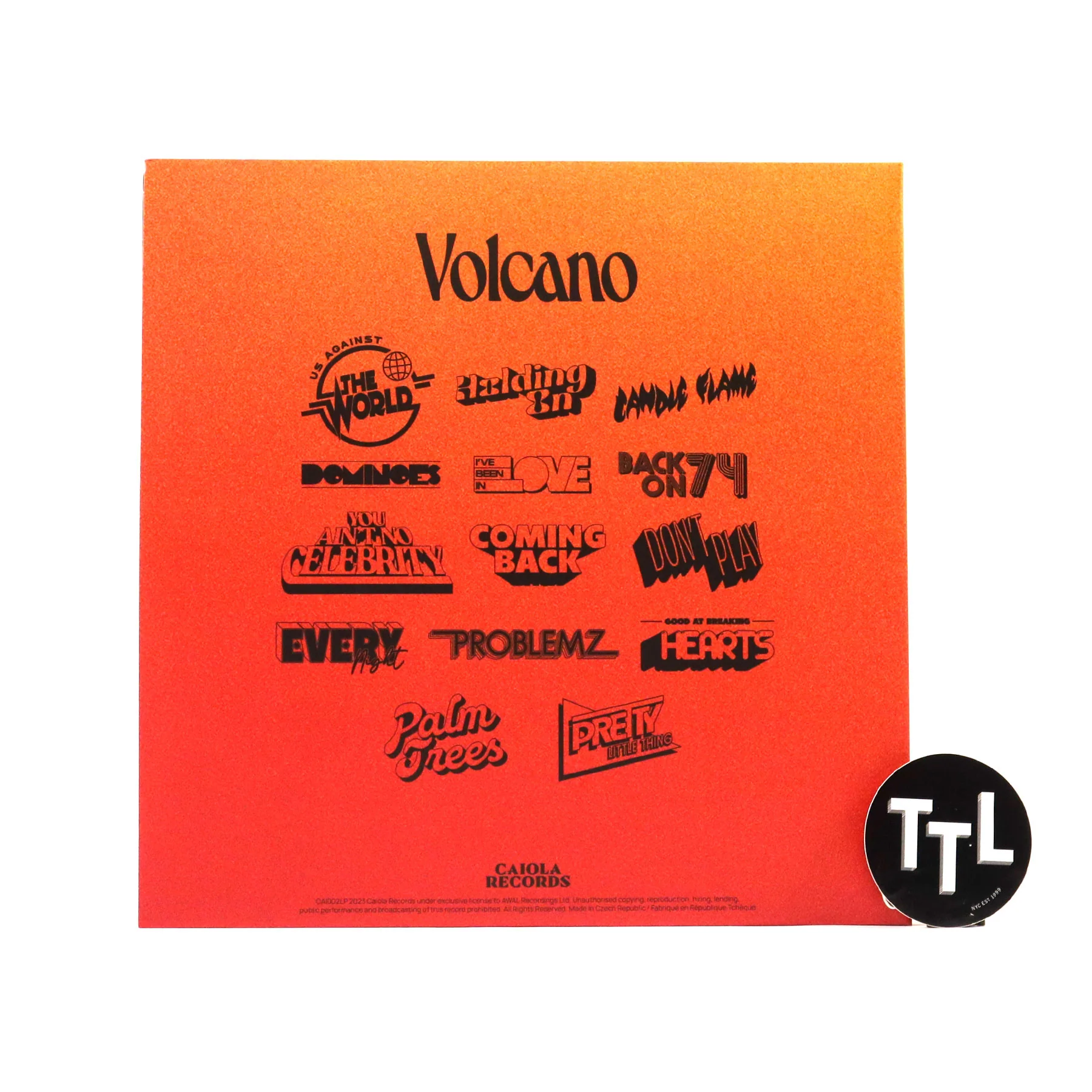 Jungle: Volcano Vinyl LP - Image 3