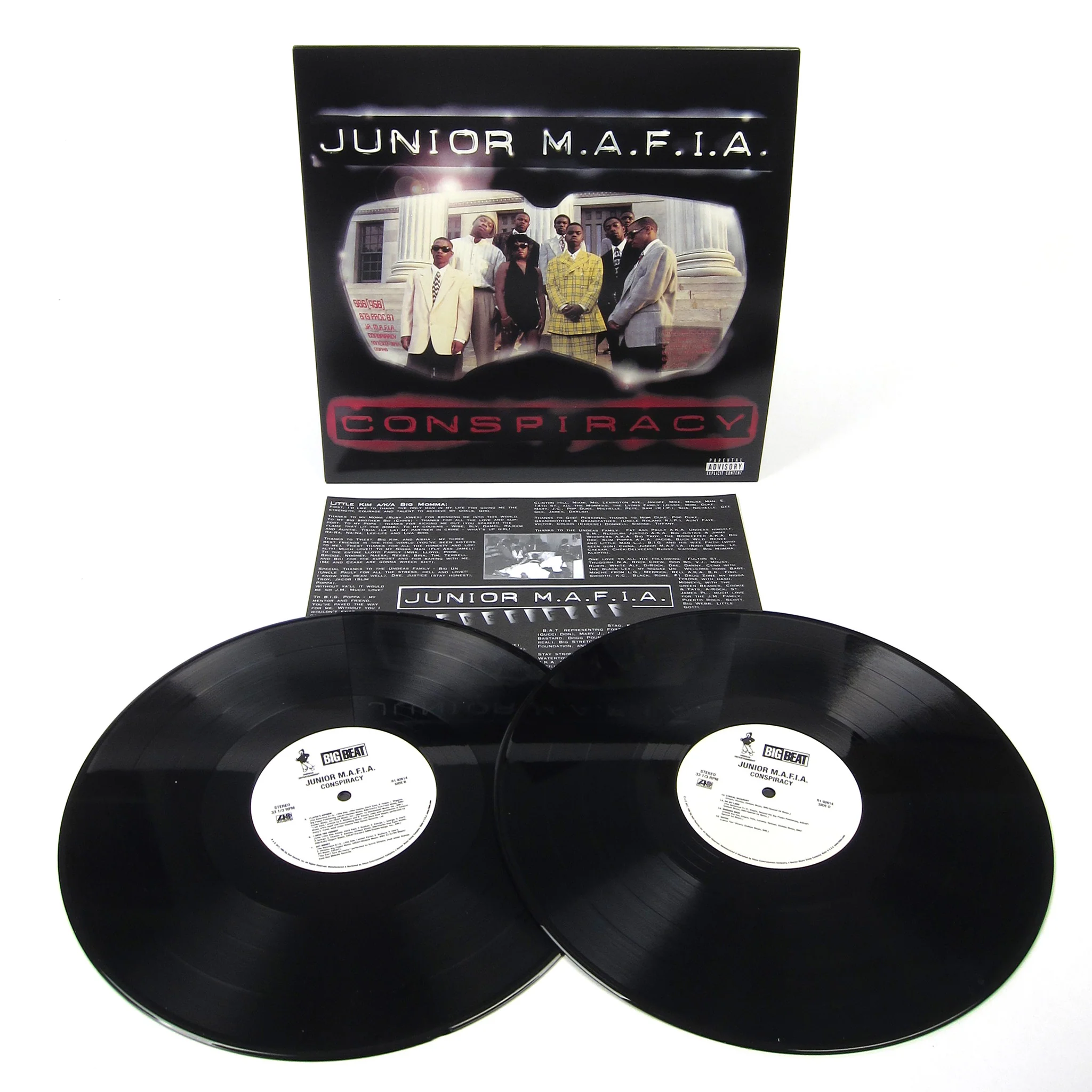 Junior M.A.F.I.A.: Conspiracy Vinyl 2LP - Image 2