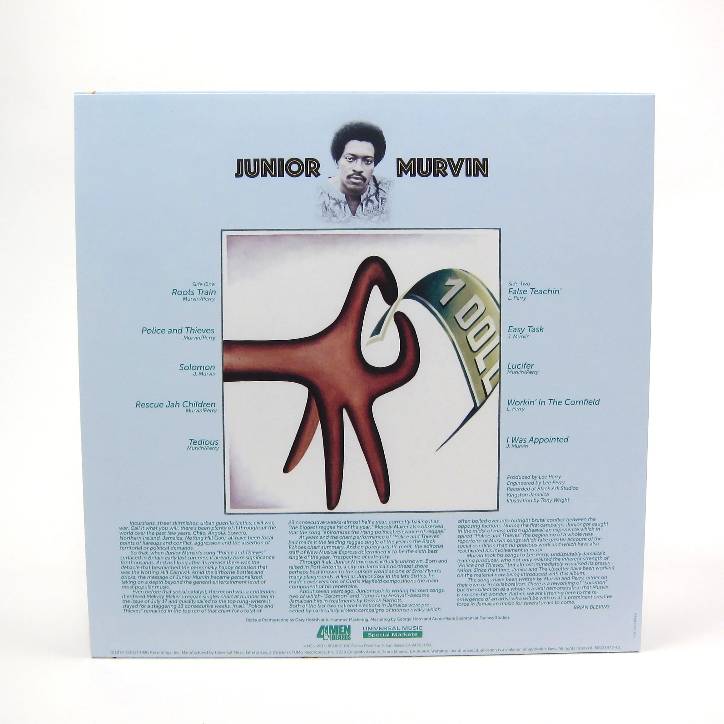 Junior Murvin: Police & Thieves (Blue Colored Vinyl) Vinyl LP - Image 3