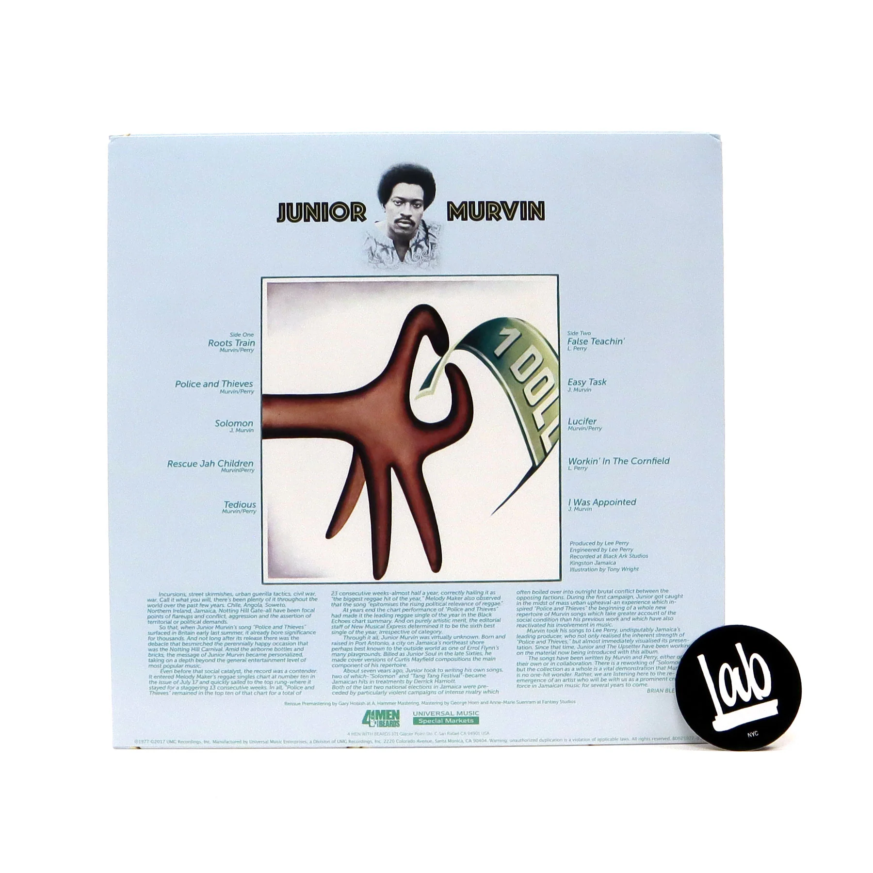 Junior Murvin: Police & Thieves (Gold Colored Vinyl) Vinyl LP - Image 3