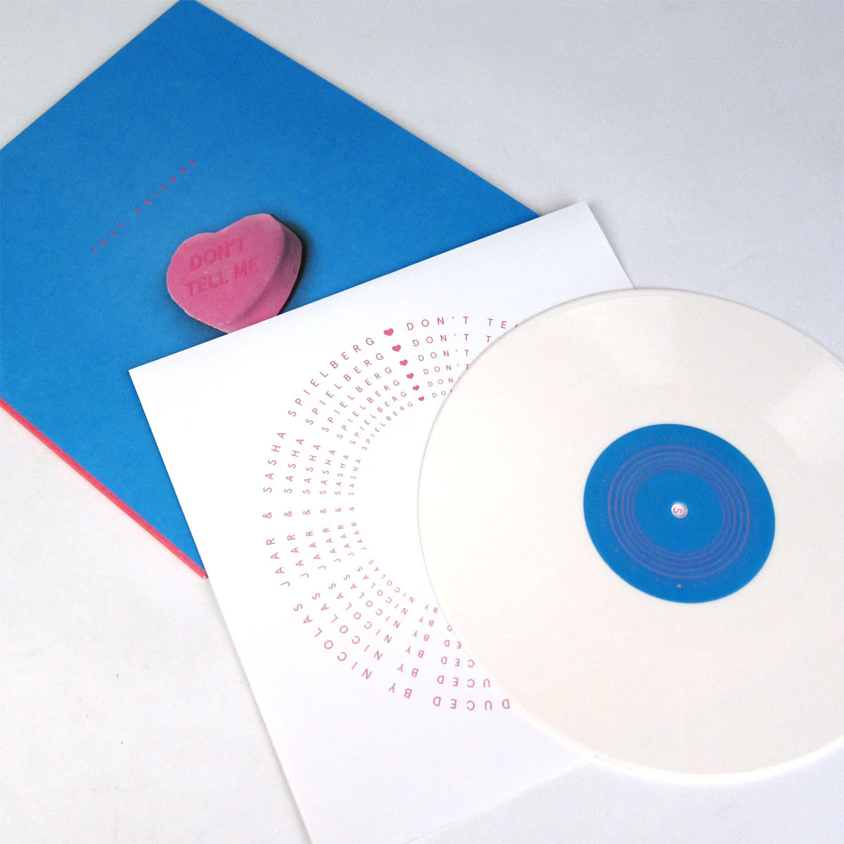 Just Friends: Don't Tell Me (Colored Vinyl, Nicolas Jaar) Vinyl 10" - Image 2