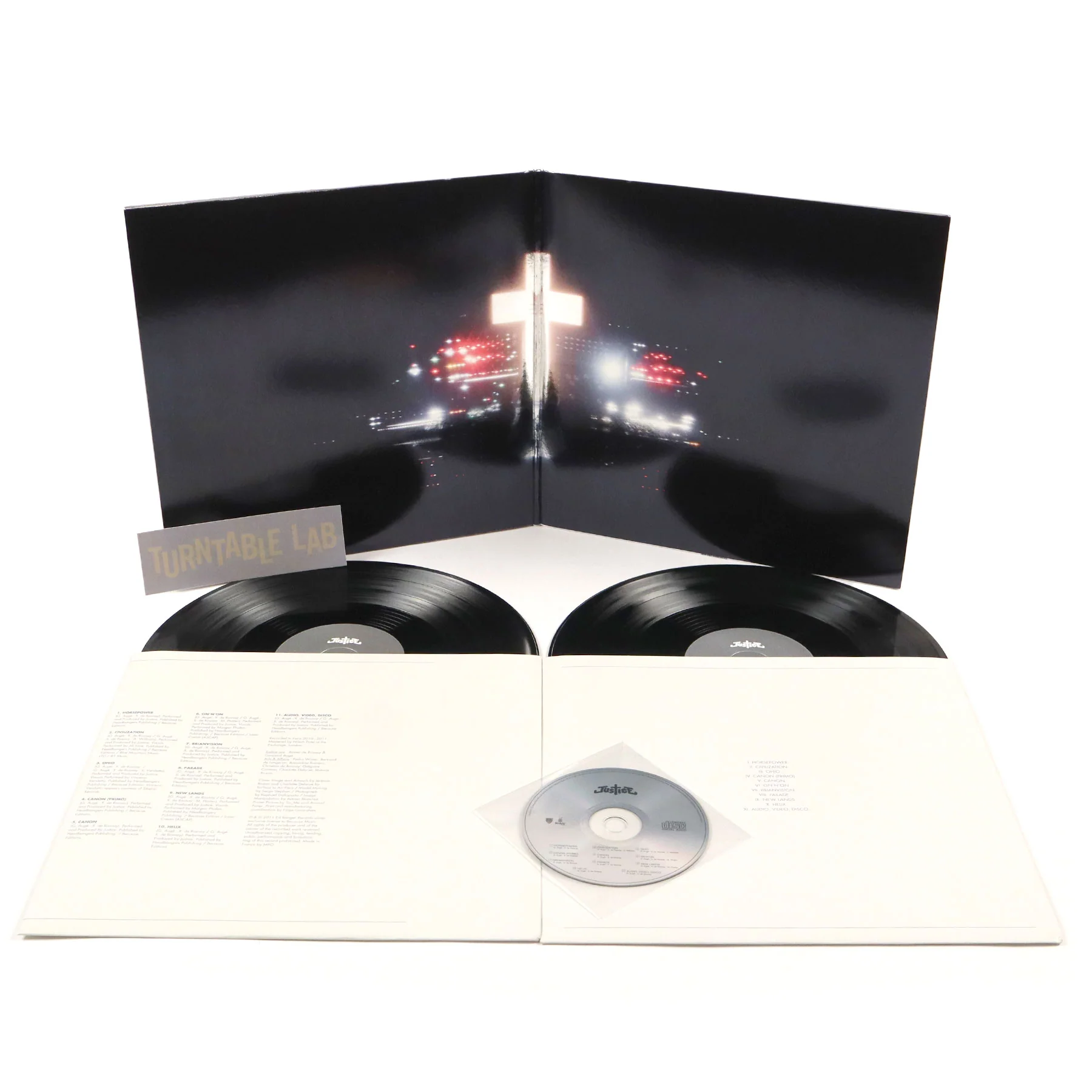 Justice: Audio, Video, Disco Vinyl 2LP - Image 2