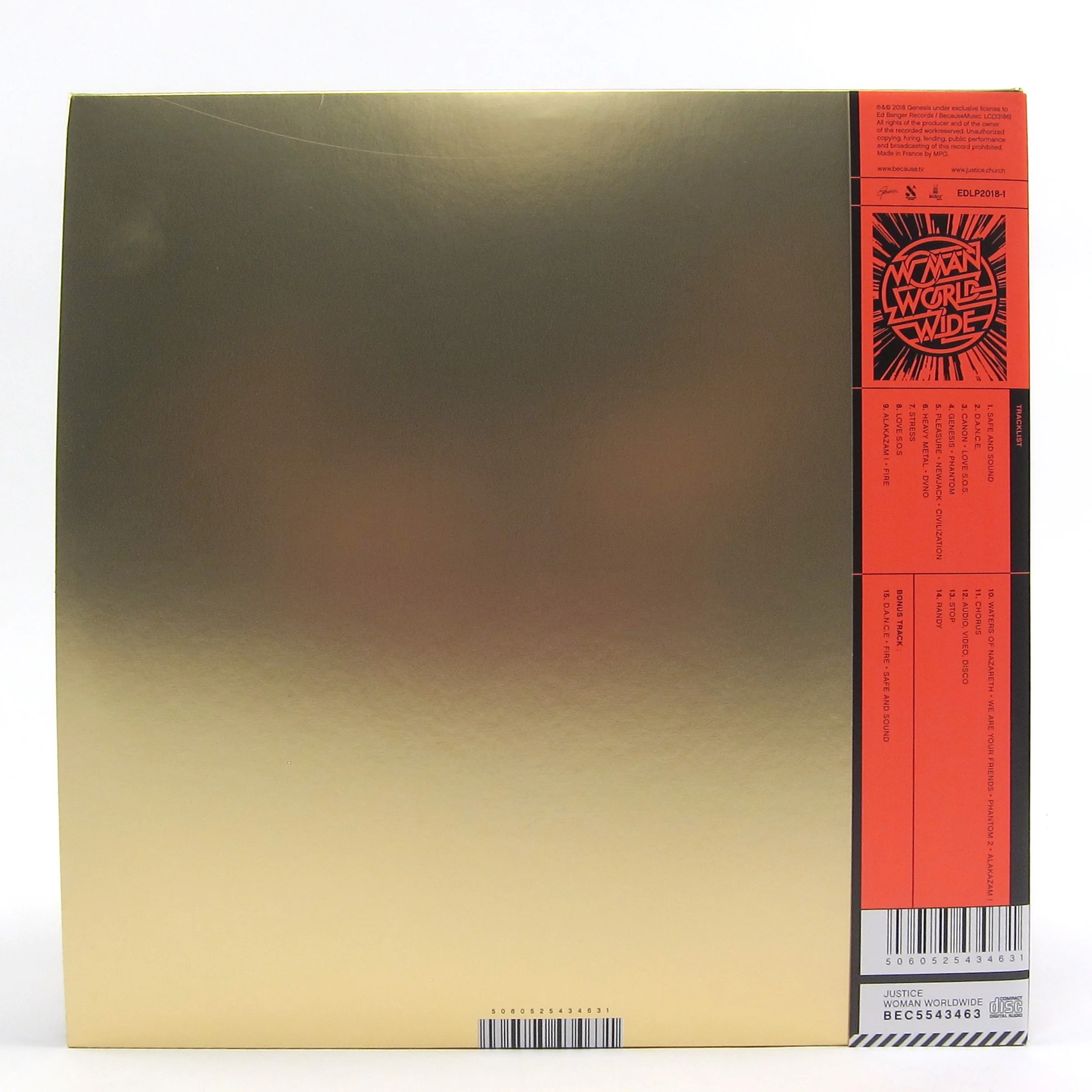 Justice: Woman Worldwide Vinyl 3LP+2CD - Image 3