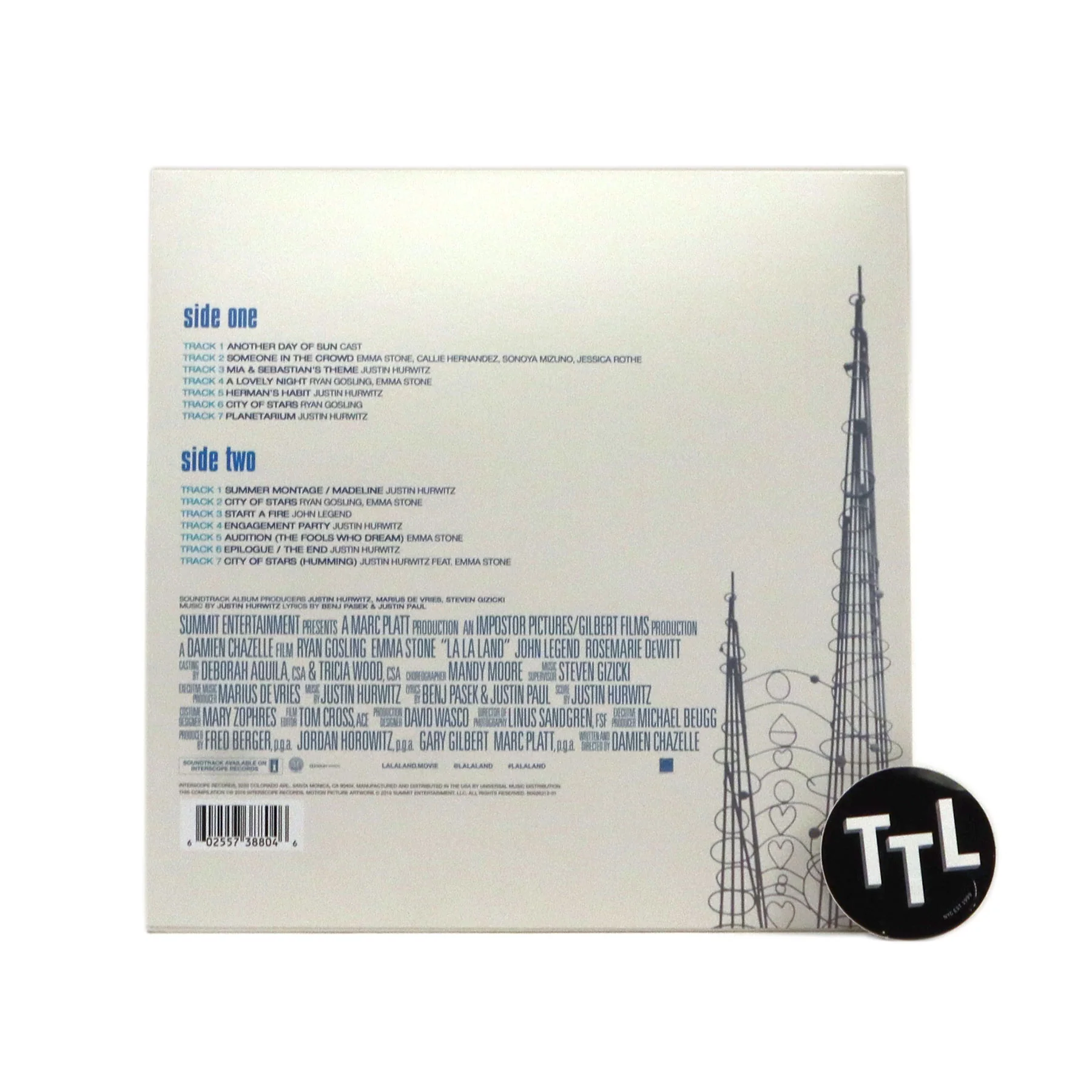 Justin Hurwitz: La La Land Soundtrack Vinyl LP - Image 3