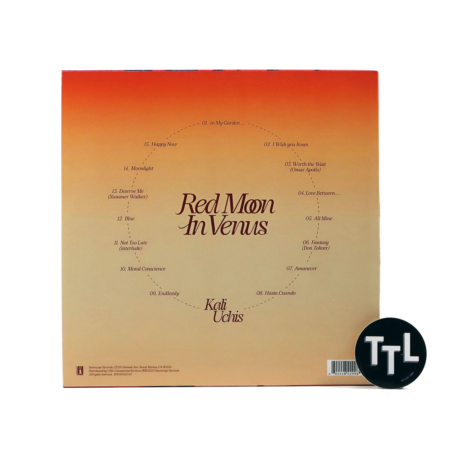 Kali Uchis: Red Moon In Venus (Indie Exclusive Colored Vinyl) Vinyl LP - Image 3