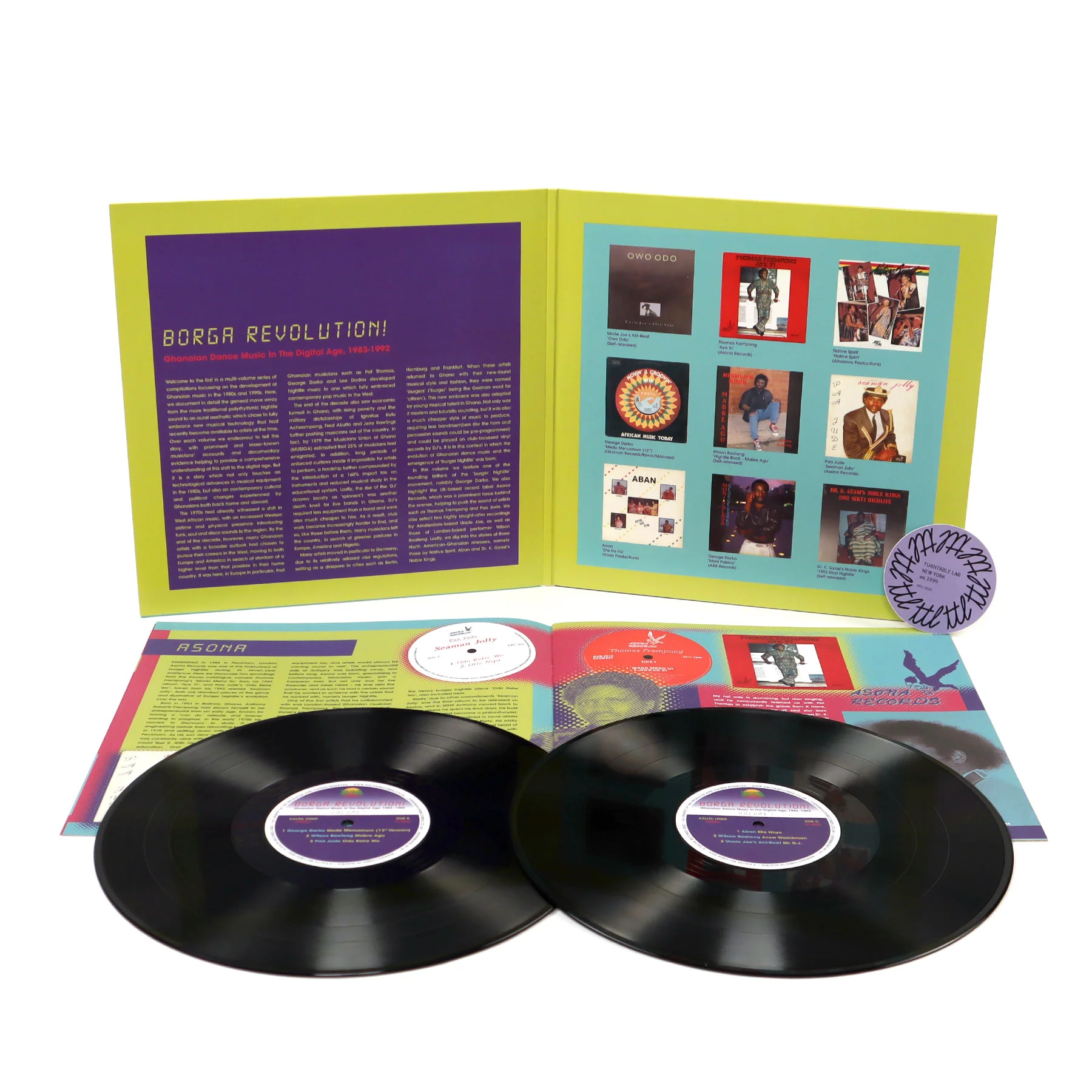 Kalita Records: Borga Revolution! - Ghanaian Music In The Digital Age 1983-92 Vinyl 2LP - Image 2