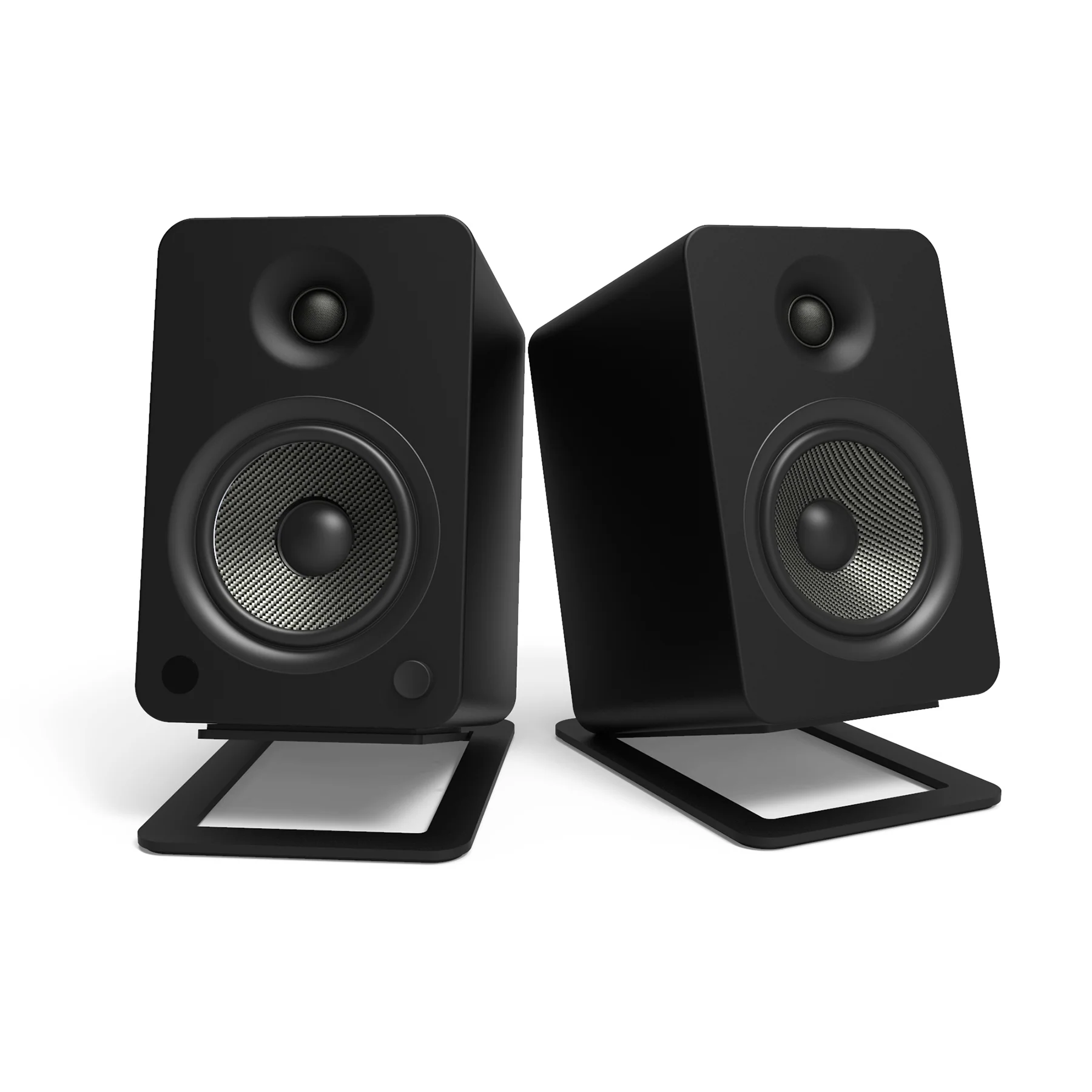 Kanto: S6 Desktop Speaker Stands for YU6 / TUK (Black / Pair) - Image 3