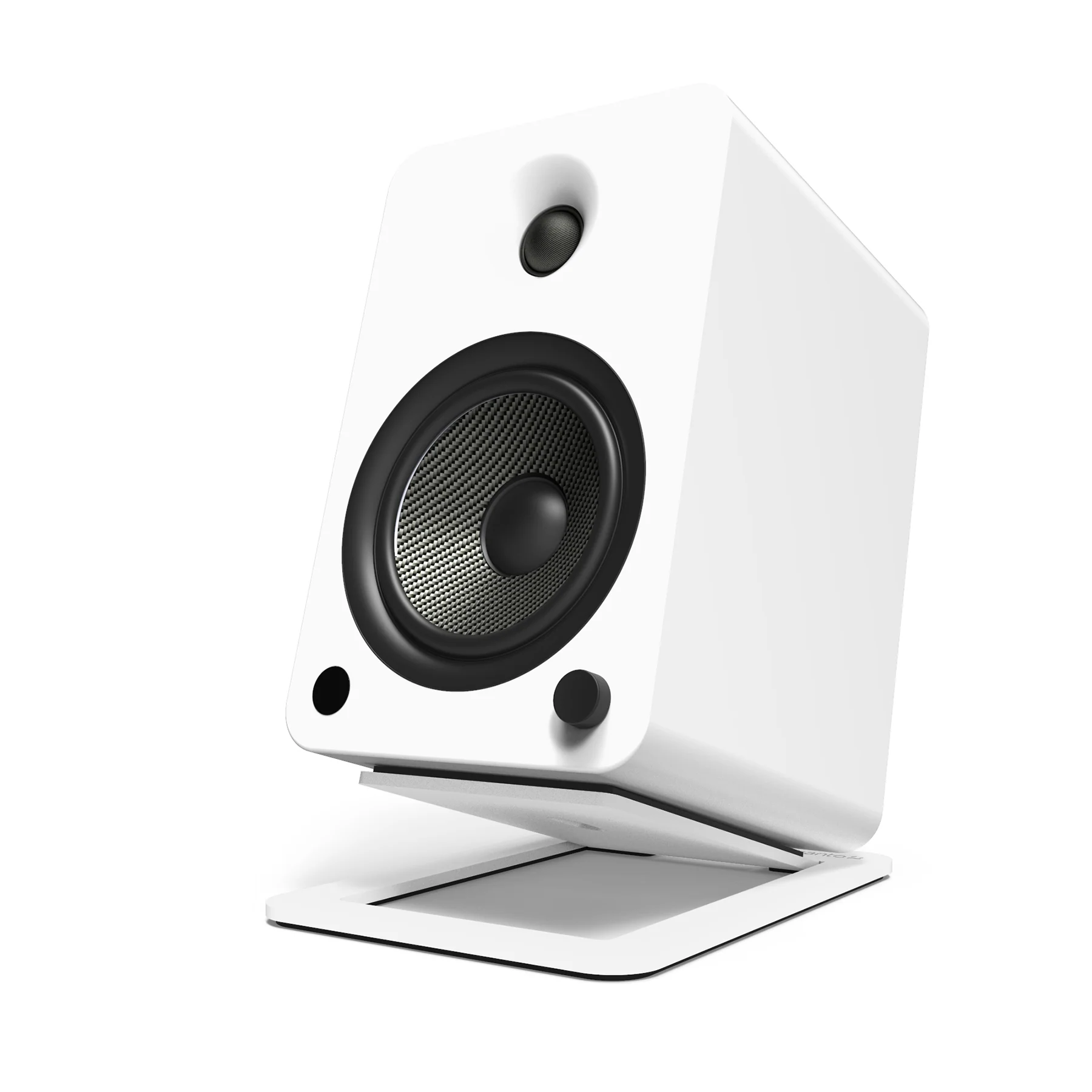 Kanto: S6 Desktop Speaker Stands for YU6 / TUK (White / Pair) - Image 5