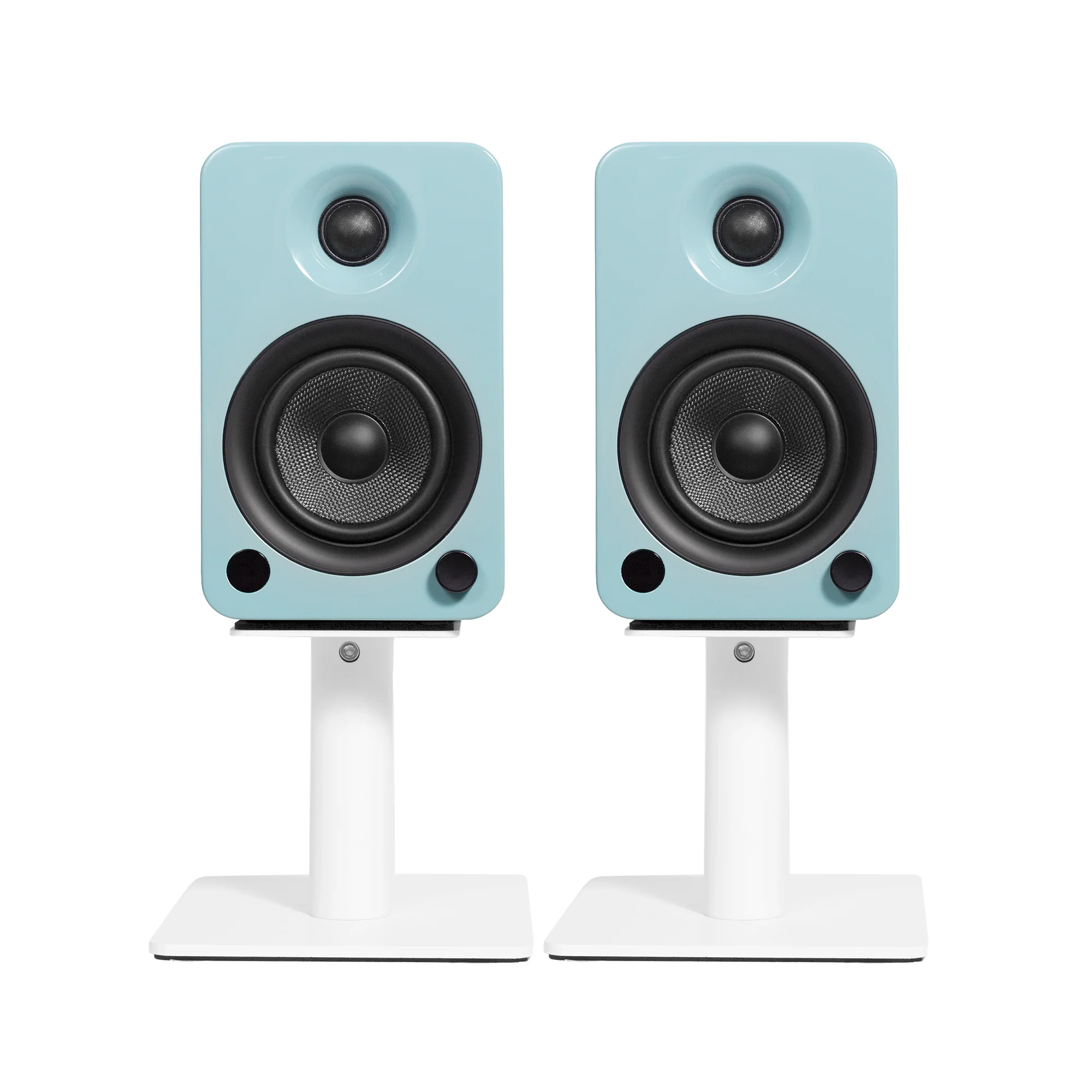 Kanto: SP6HD Desktop Speaker Stands for YU6 / TUK (6" Height / White / Pair) - Image 3