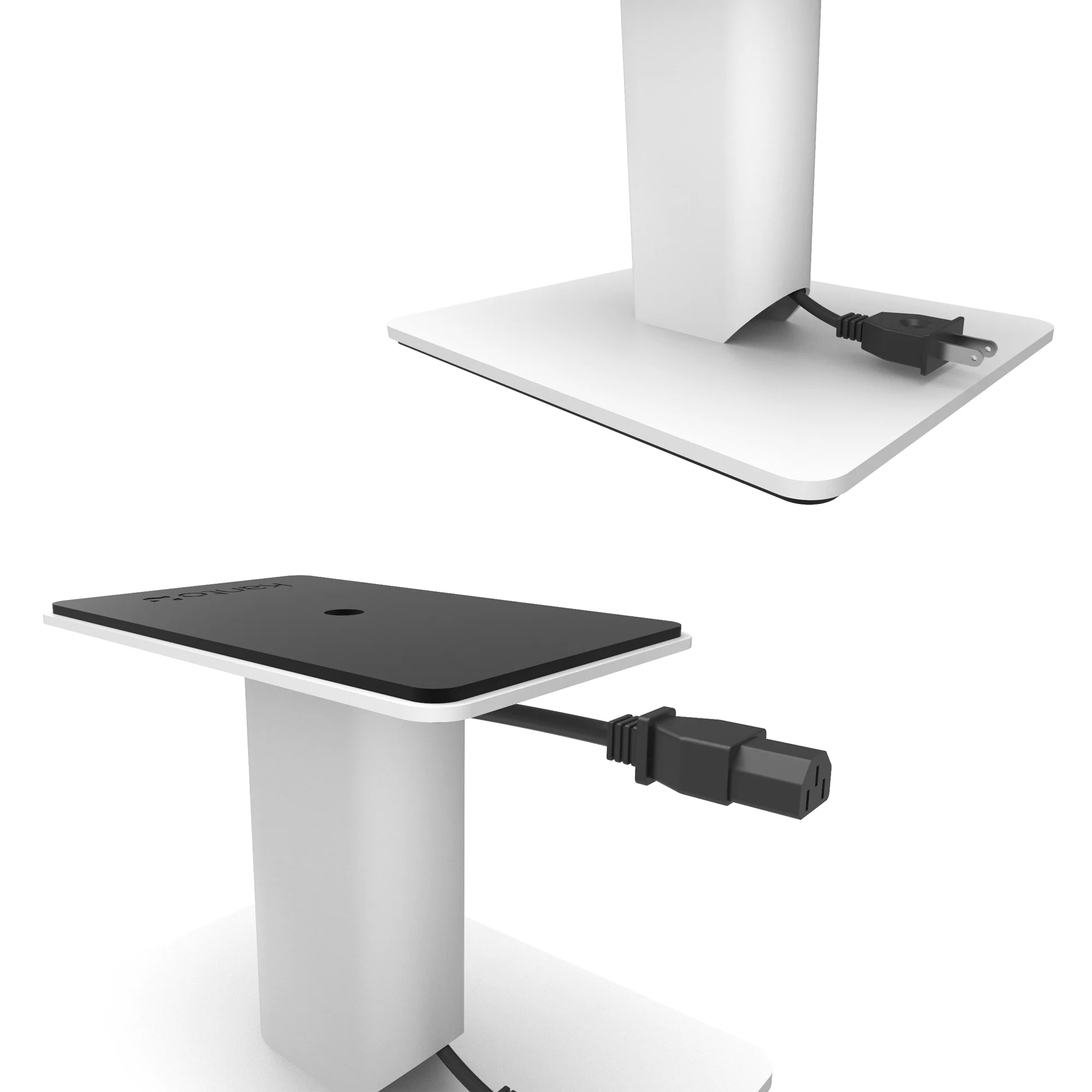 Kanto: SP6HD Desktop Speaker Stands for YU6 / TUK (6" Height / White / Pair) - Image 6
