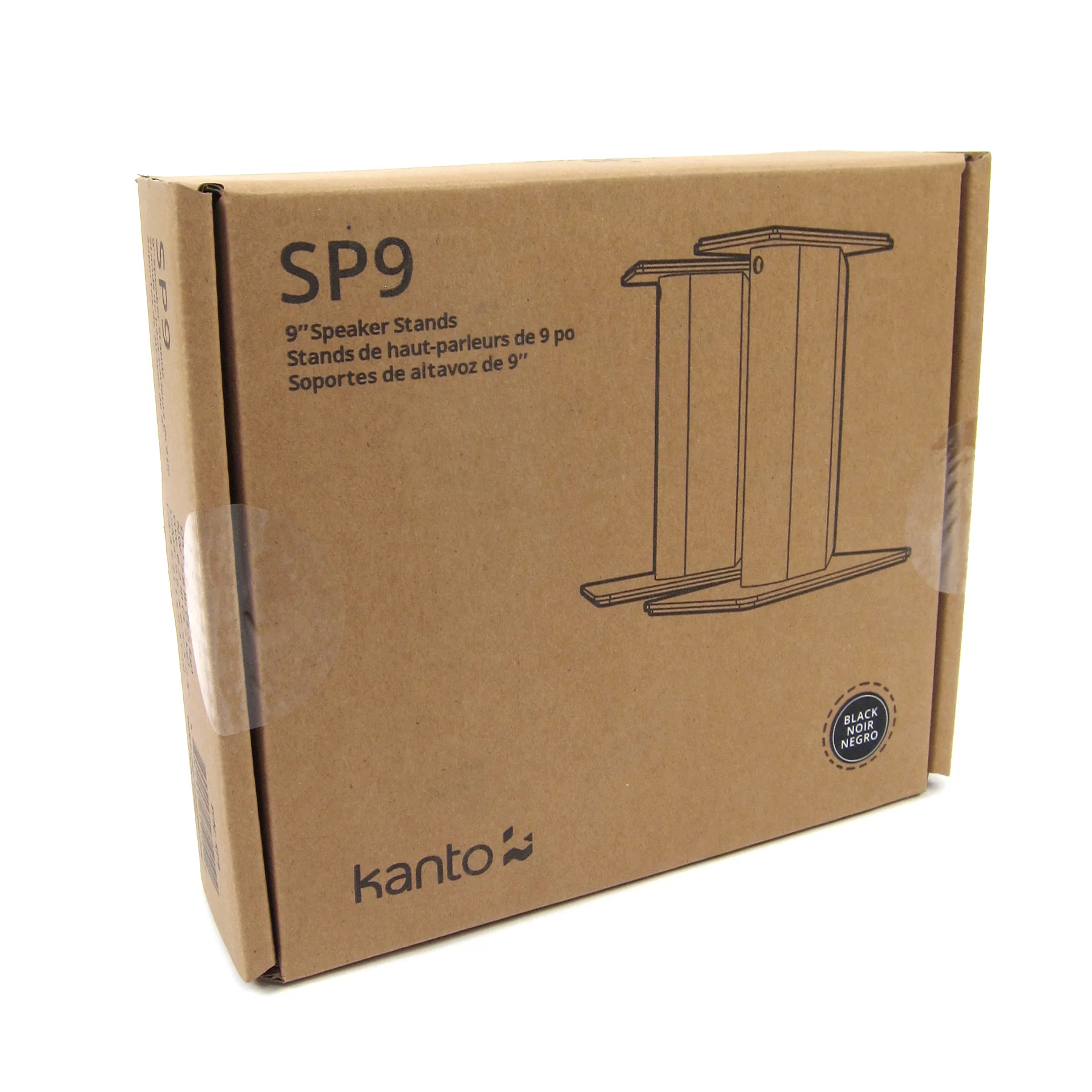 Kanto: SP9 Desktop Speaker Stands for YU2 / YU4 (9" Height / Black / Pair) - Image 5