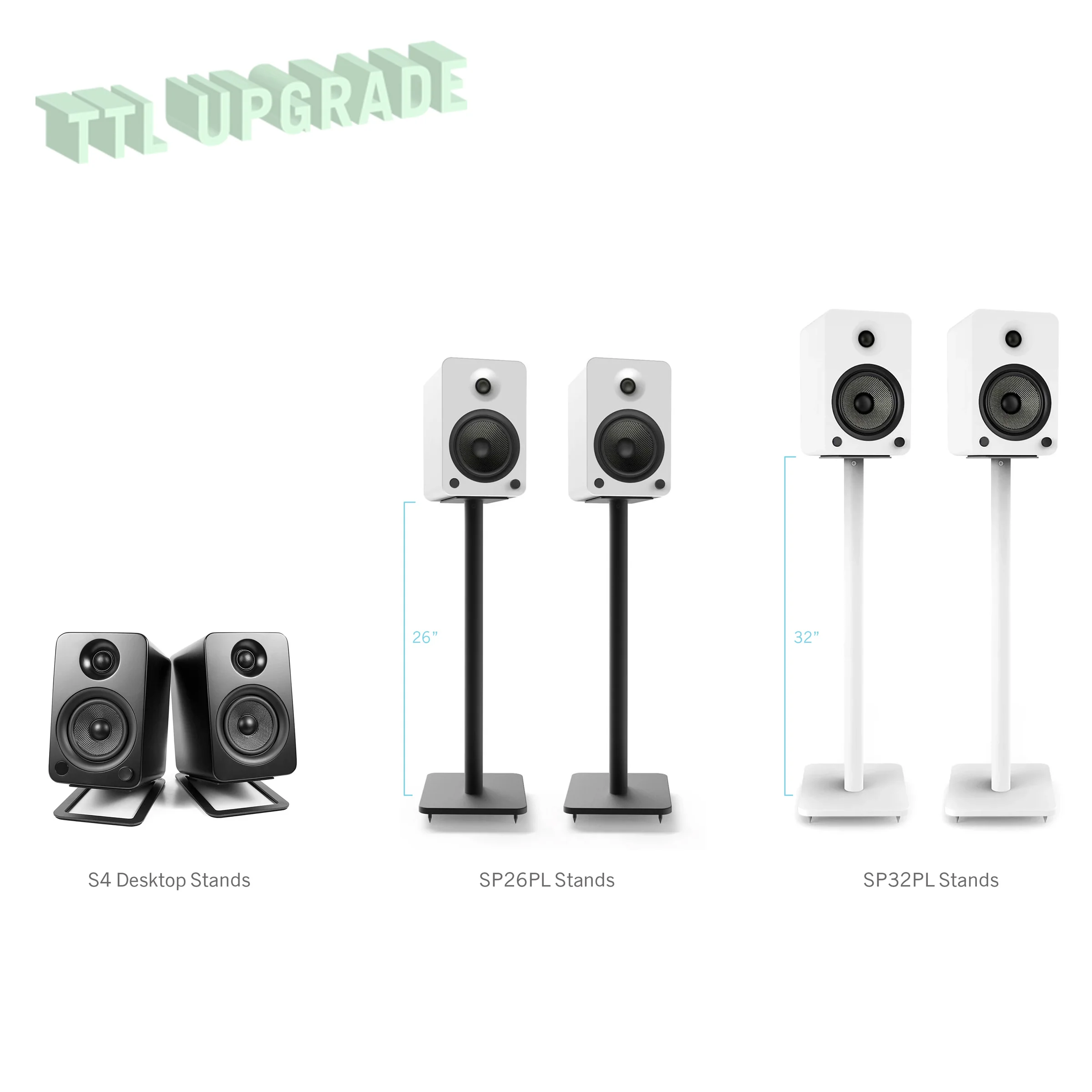 Kanto: YU4 Powered Bookshelf Speakers - Matte Black (YU4MB) (Open Box Special) - Image 3