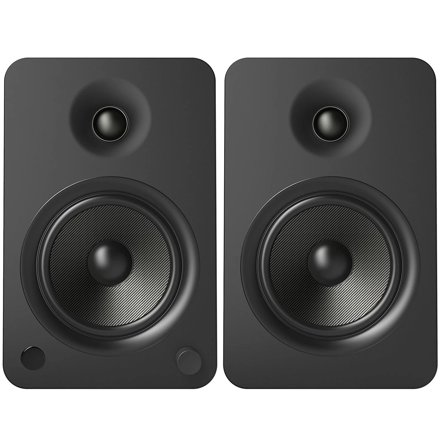 Kanto: YU6 Powered Bookshelf Speakers - Matte Black (YU6MB) - Image 3