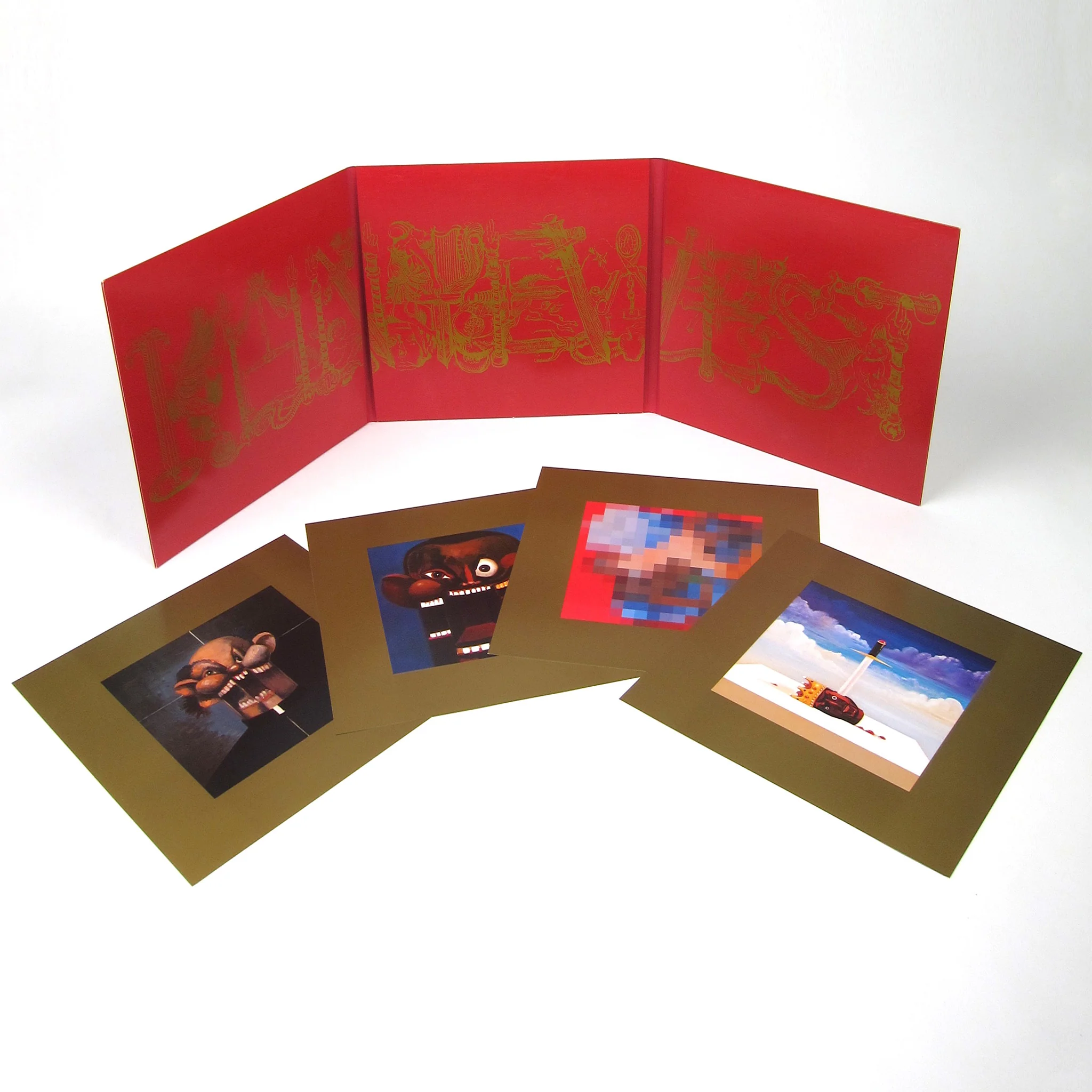 Kanye West: My Beautiful Dark Twisted Fantasy Vinyl 3LP - Image 3