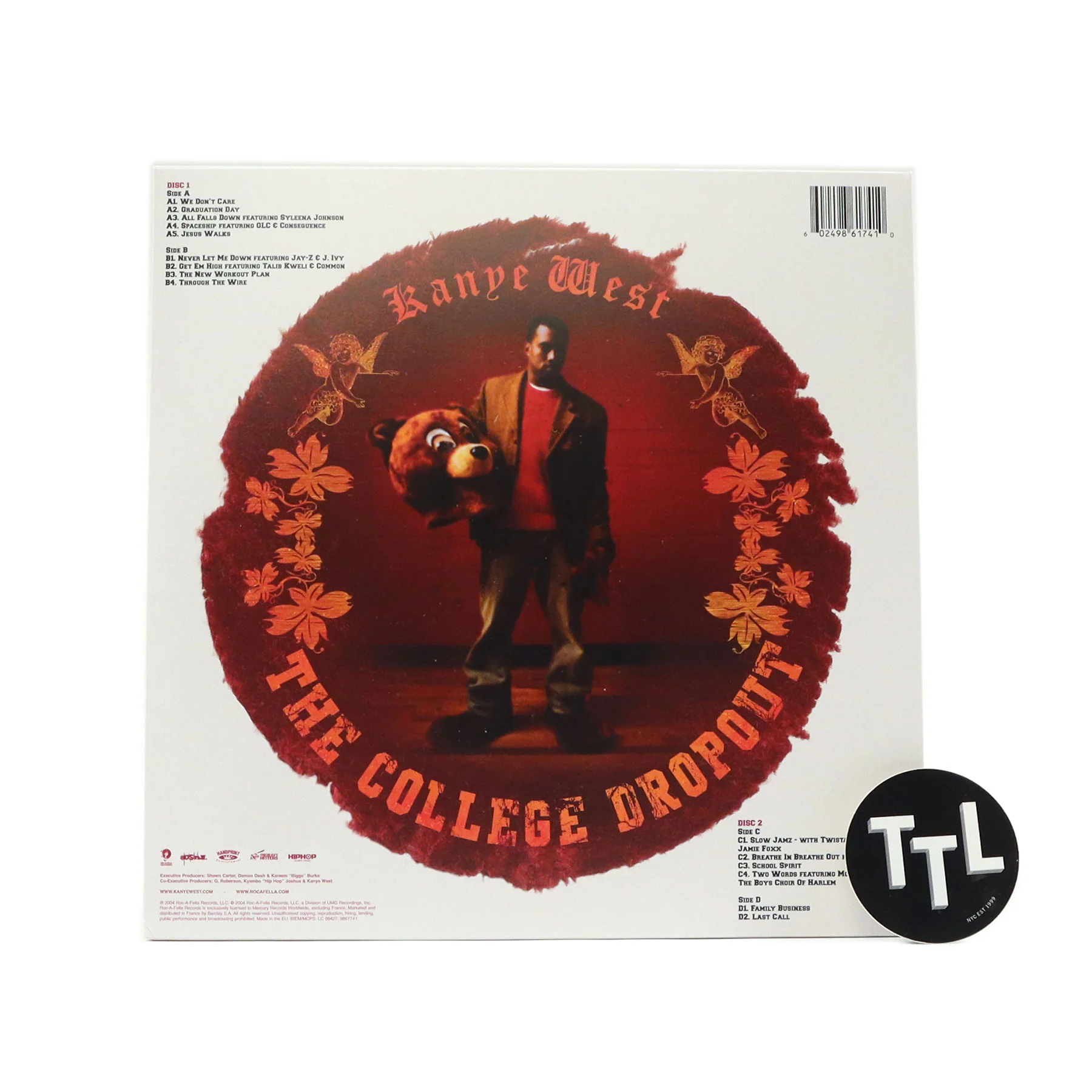 Kanye West: The College Dropout (White Cover) Vinyl 2LP - Image 3