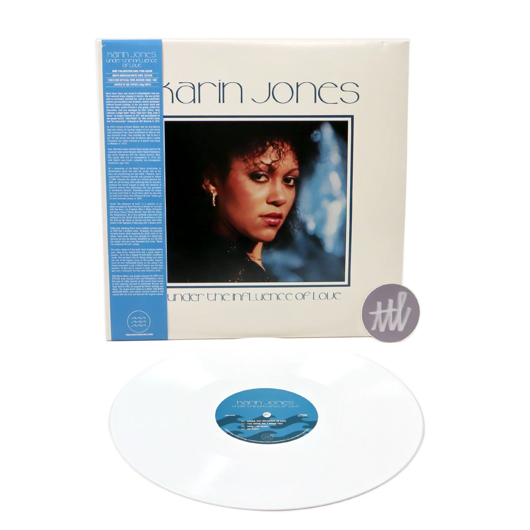 Karin Jones: Under The Influence of Love (180g, Colored Vinyl) Vinyl LP - Image 2