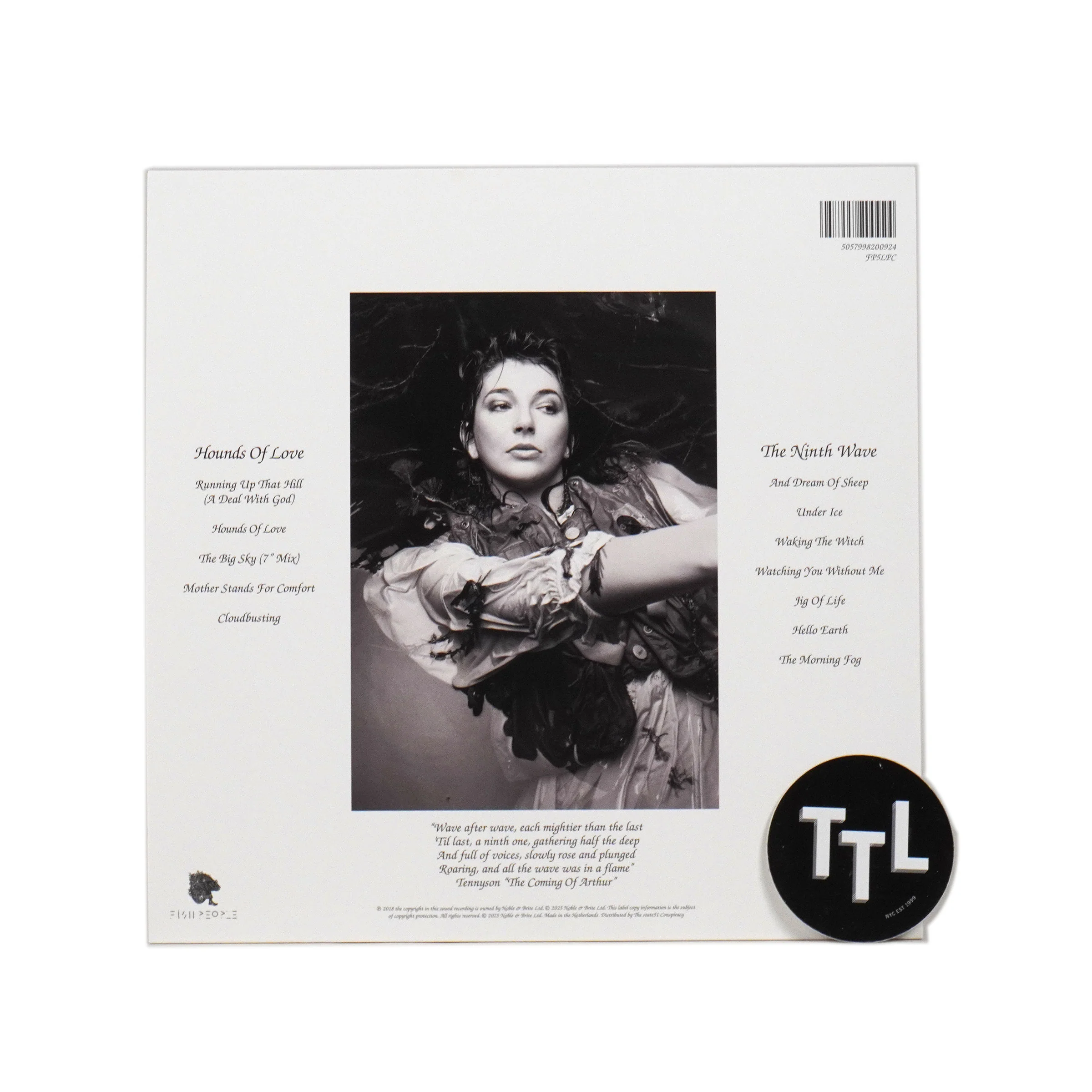 Kate Bush: Hounds Of Love - Fish People Edition (180g, Import, Colored Vinyl) Vinyl LP - Image 3