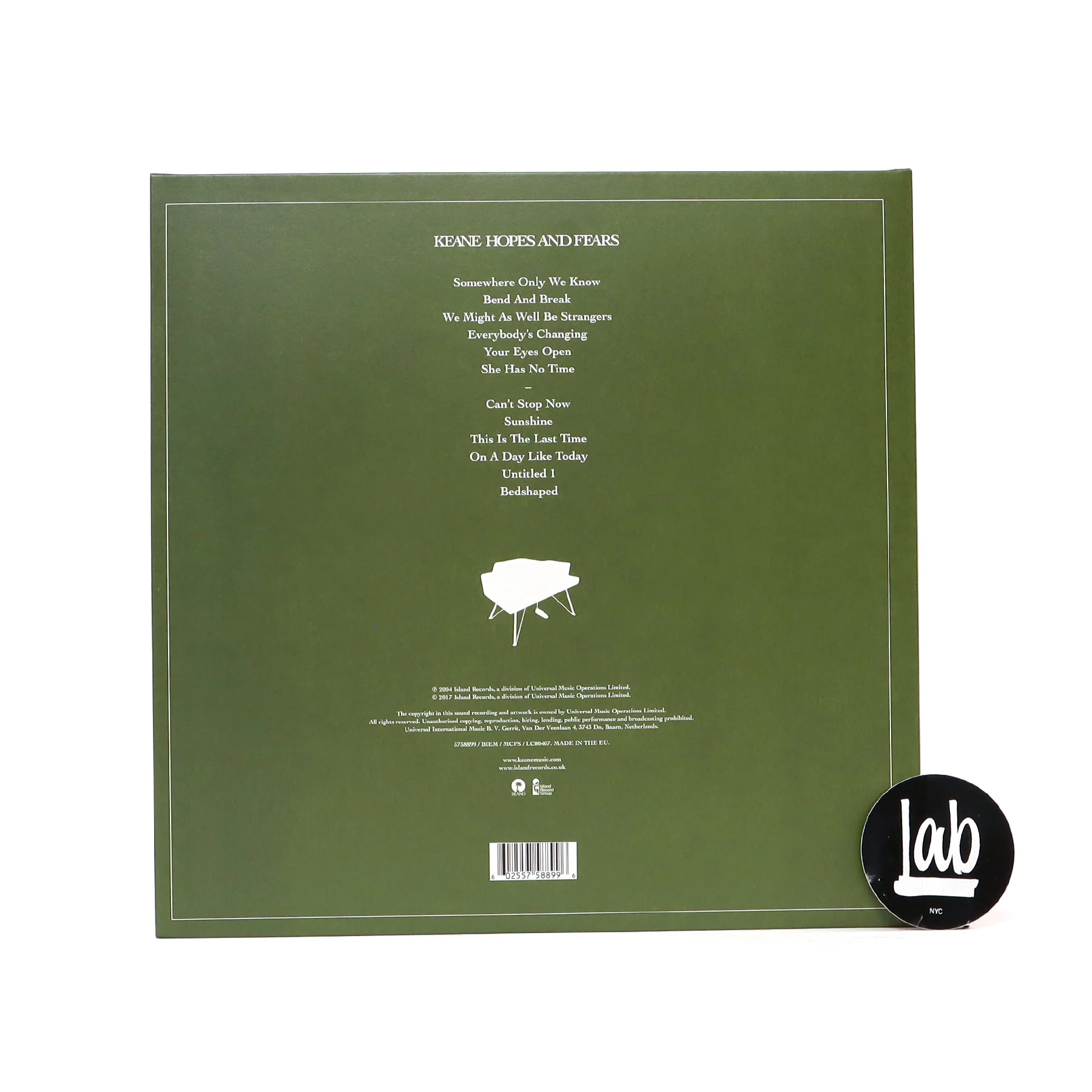 Keane: Hopes And Fears (Colored Vinyl) Vinyl LP - Image 3