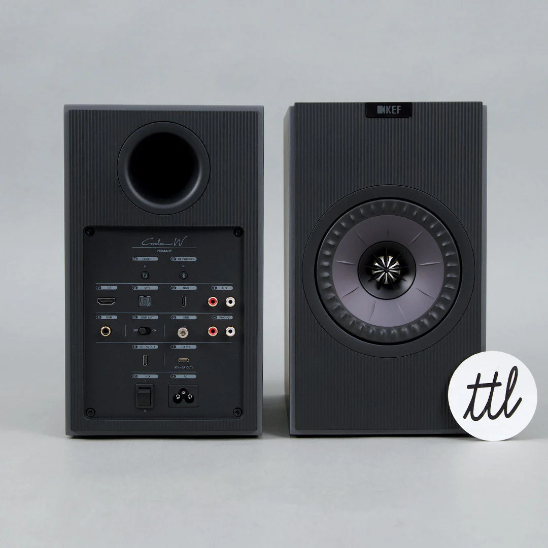 KEF: Coda W Powered Speakers w/ Bluetooth - Pair - Image 3
