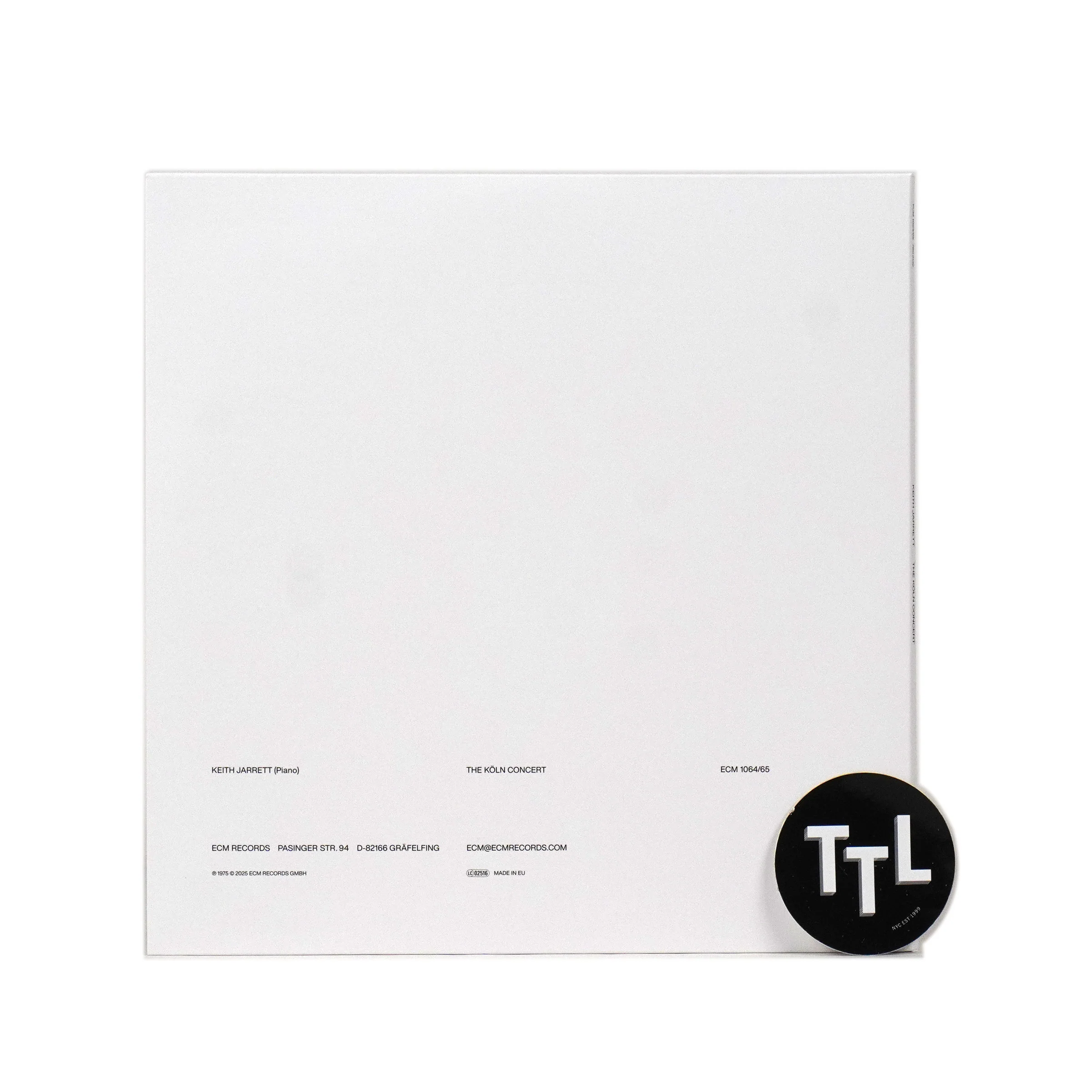 Keith Jarrett: The Koln Concert Vinyl 2LP - Image 3