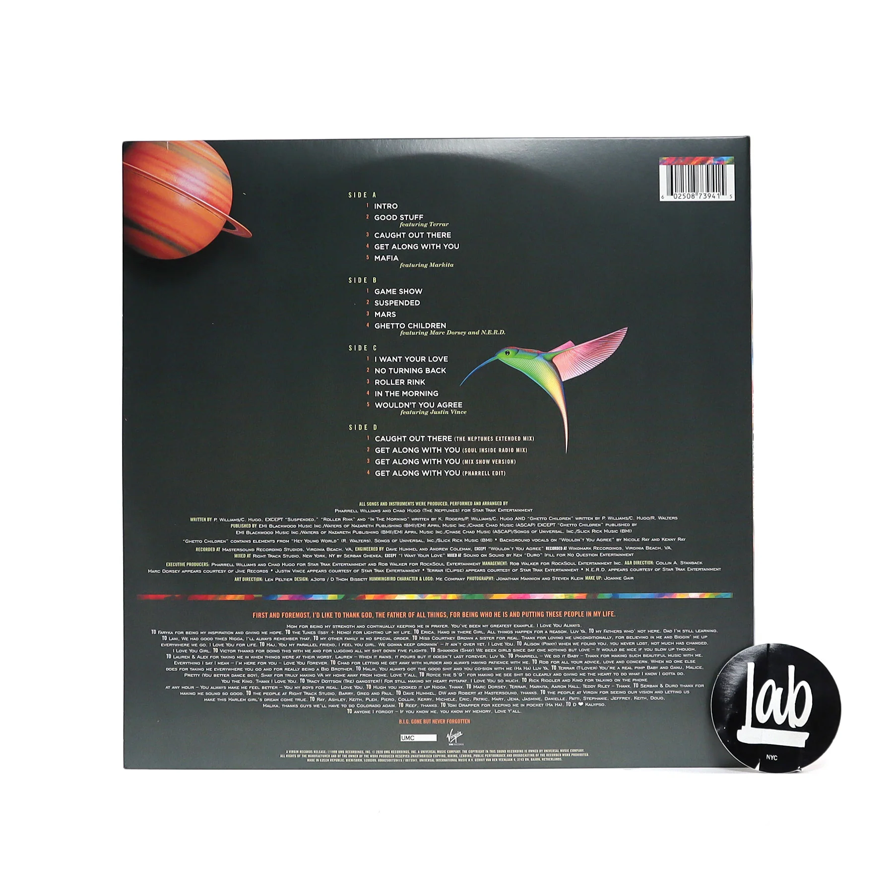 Kelis: Kaleidoscope (180g, Colored Vinyl) Vinyl 2LP - Image 3
