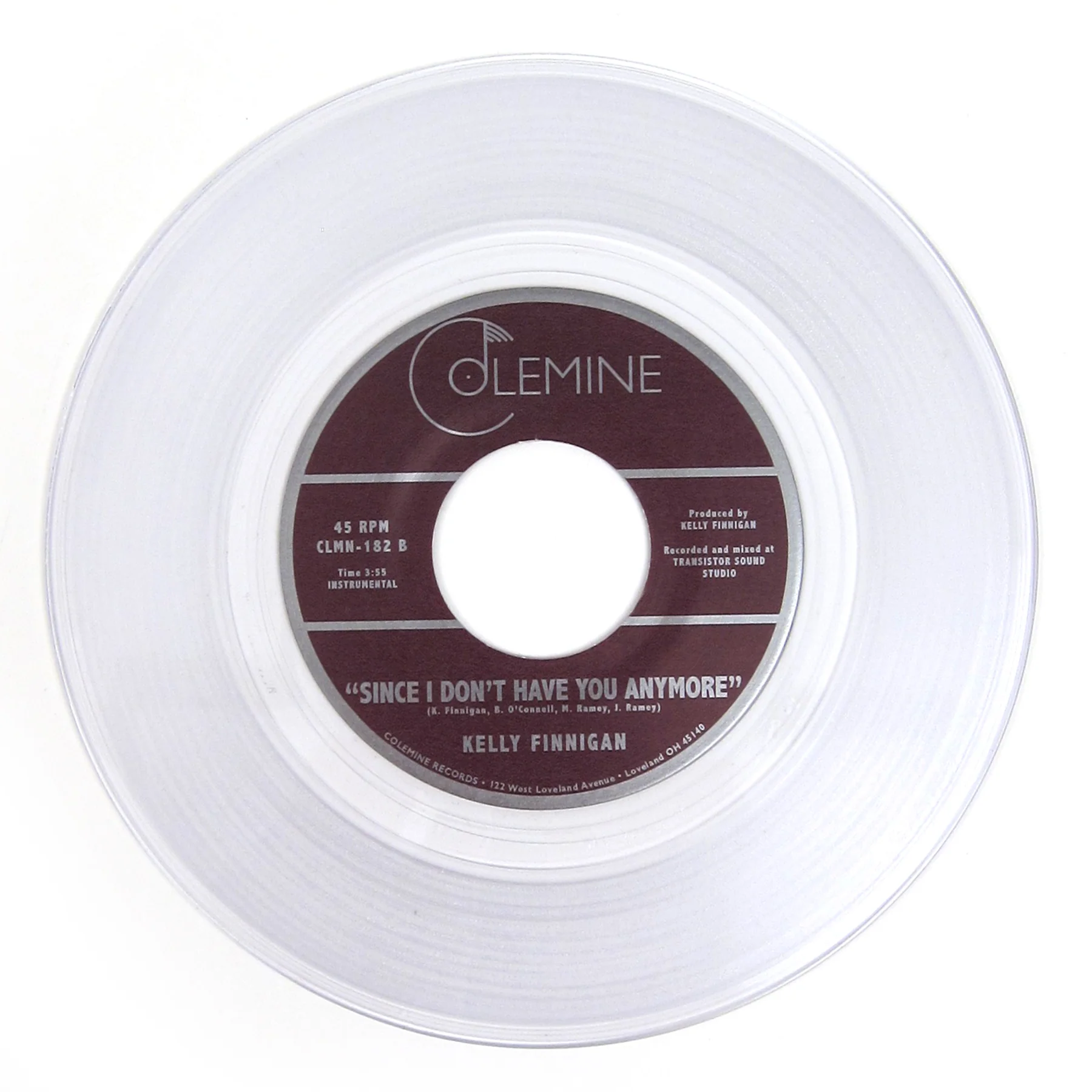 Kelly Finnigan: Since I Don't Have You Anymore (Colored Vinyl) Vinyl 7" - Image 2