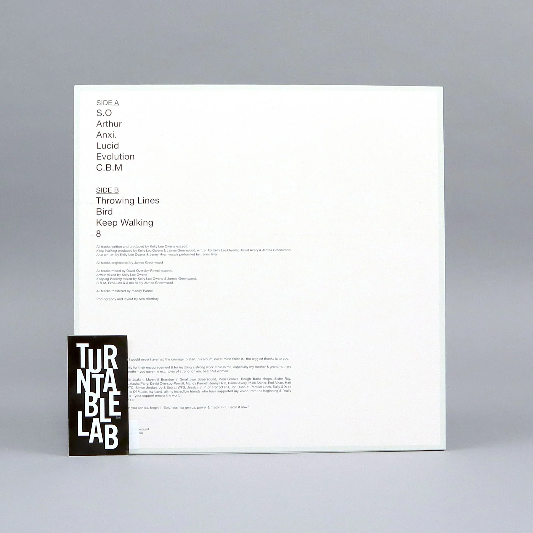 Kelly Lee Owens: Kelly Lee Owens (Colored Vinyl) Vinyl LP - Turntable Lab Exclusive - Image 3