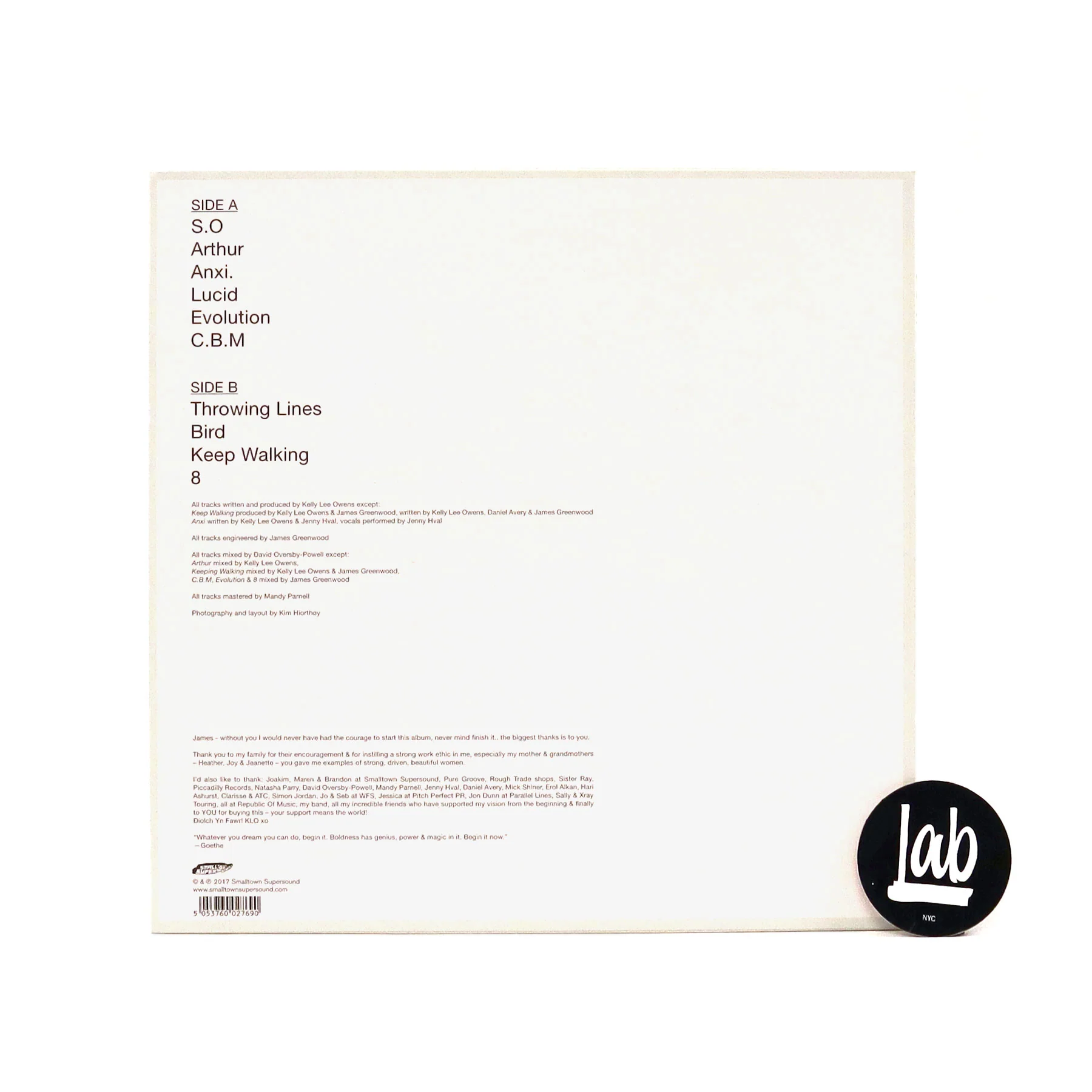 Kelly Lee Owens: Kelly Lee Owens Vinyl LP - Image 2