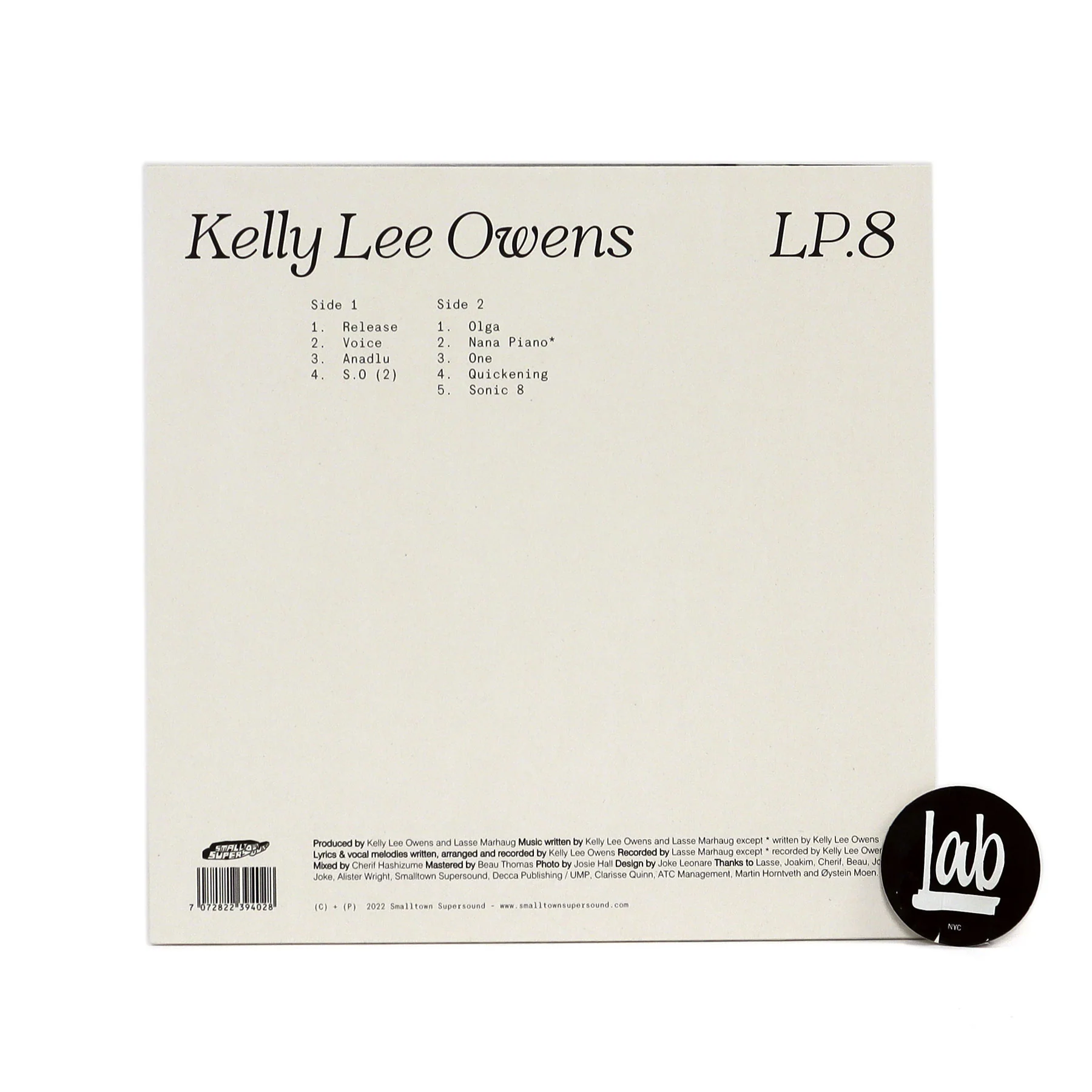 Kelly Lee Owens: LP.8 (Colored Vinyl) Vinyl LP - Image 3