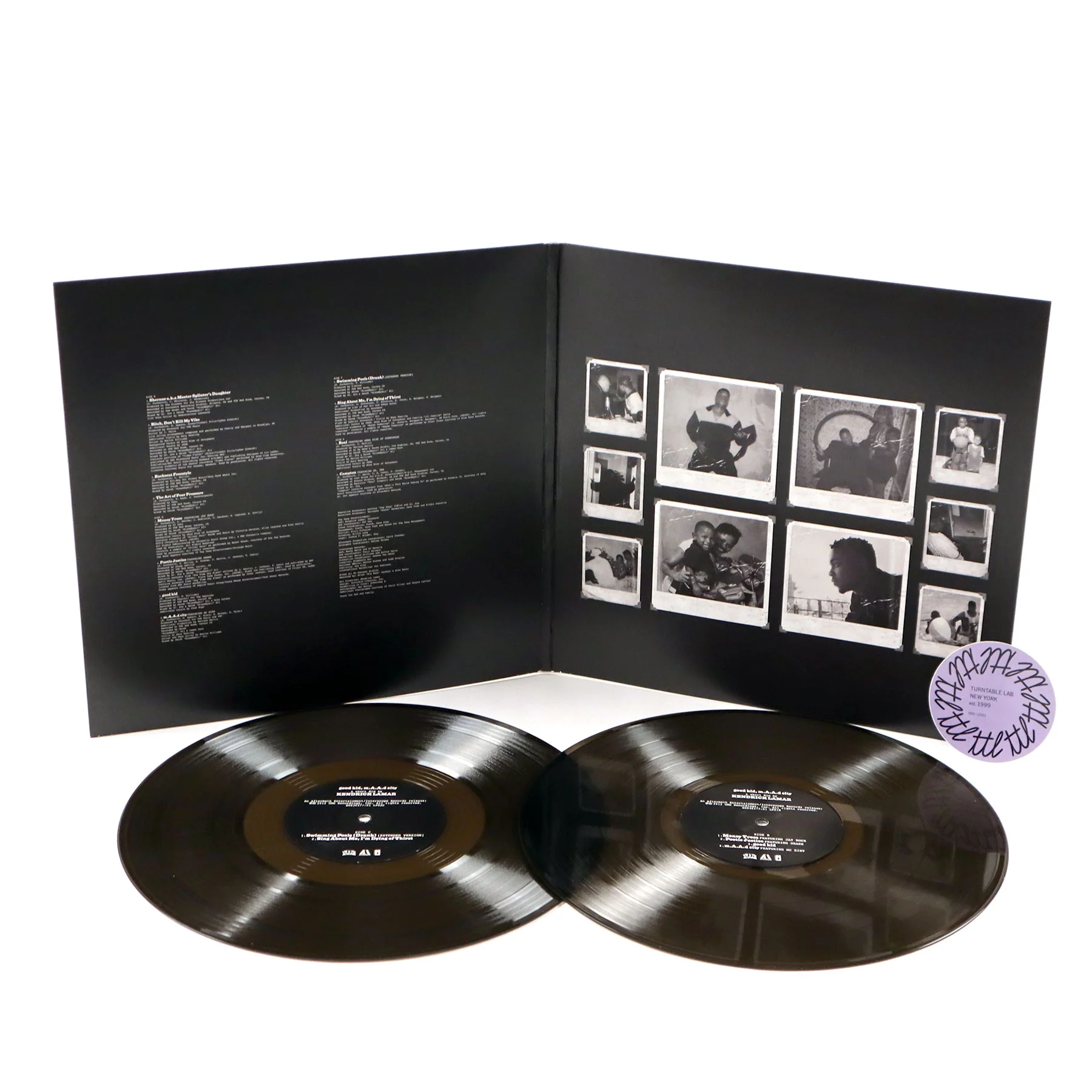 Kendrick Lamar: Good Kid, m.A.A.d City (Alternate Cover, Black Ice Colored Vinyl, 180g) Vinyl 2LP - Image 2