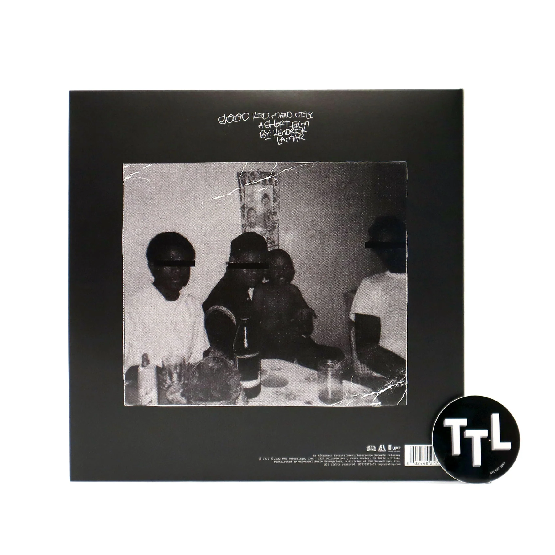 Kendrick Lamar: Good Kid, m.A.A.d City (Alternate Cover, Black Ice Colored Vinyl, 180g) Vinyl 2LP - Image 3