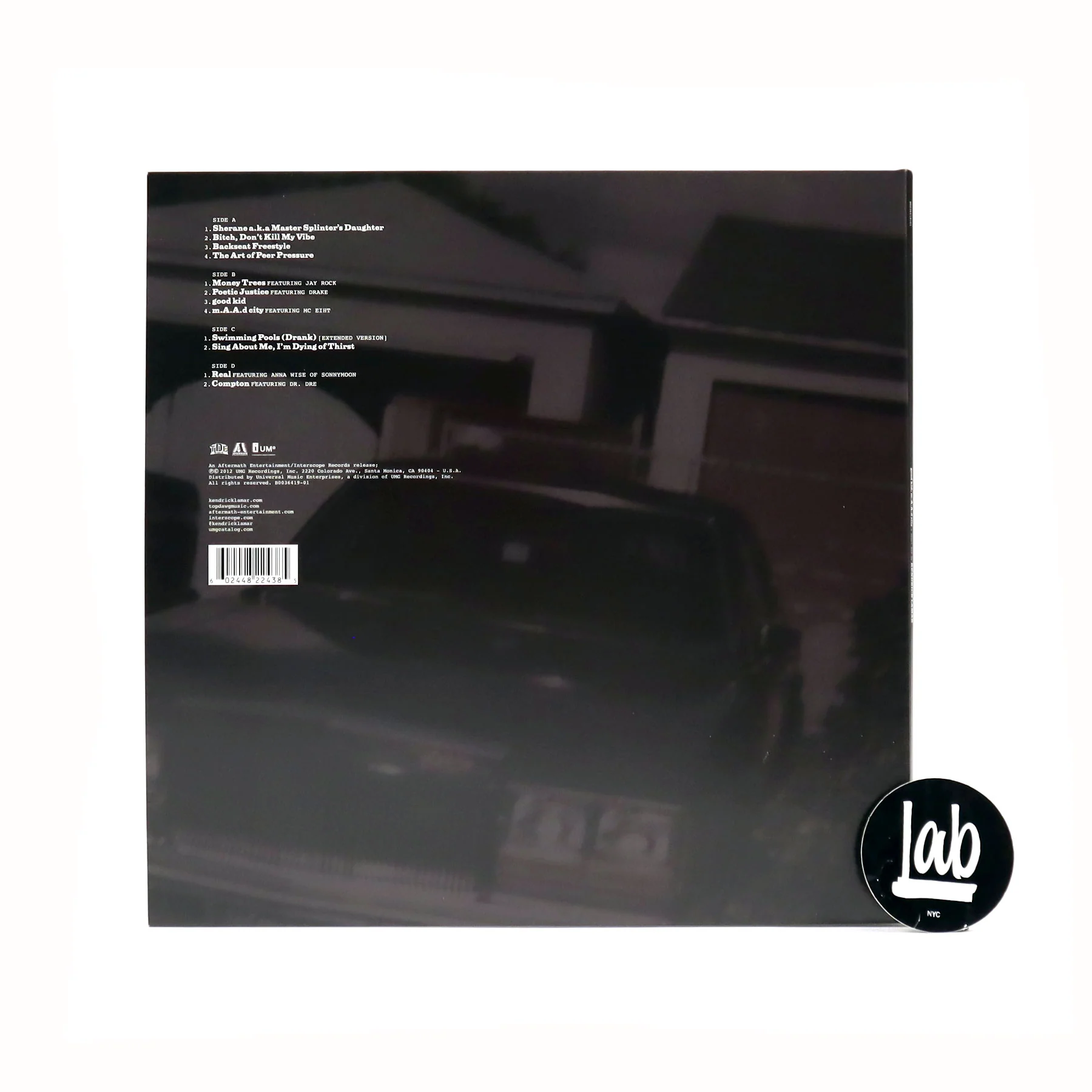 Kendrick Lamar: Good Kid, m.A.A.d City (Indie Exclusive Colored Vinyl) Vinyl 2LP - Image 3