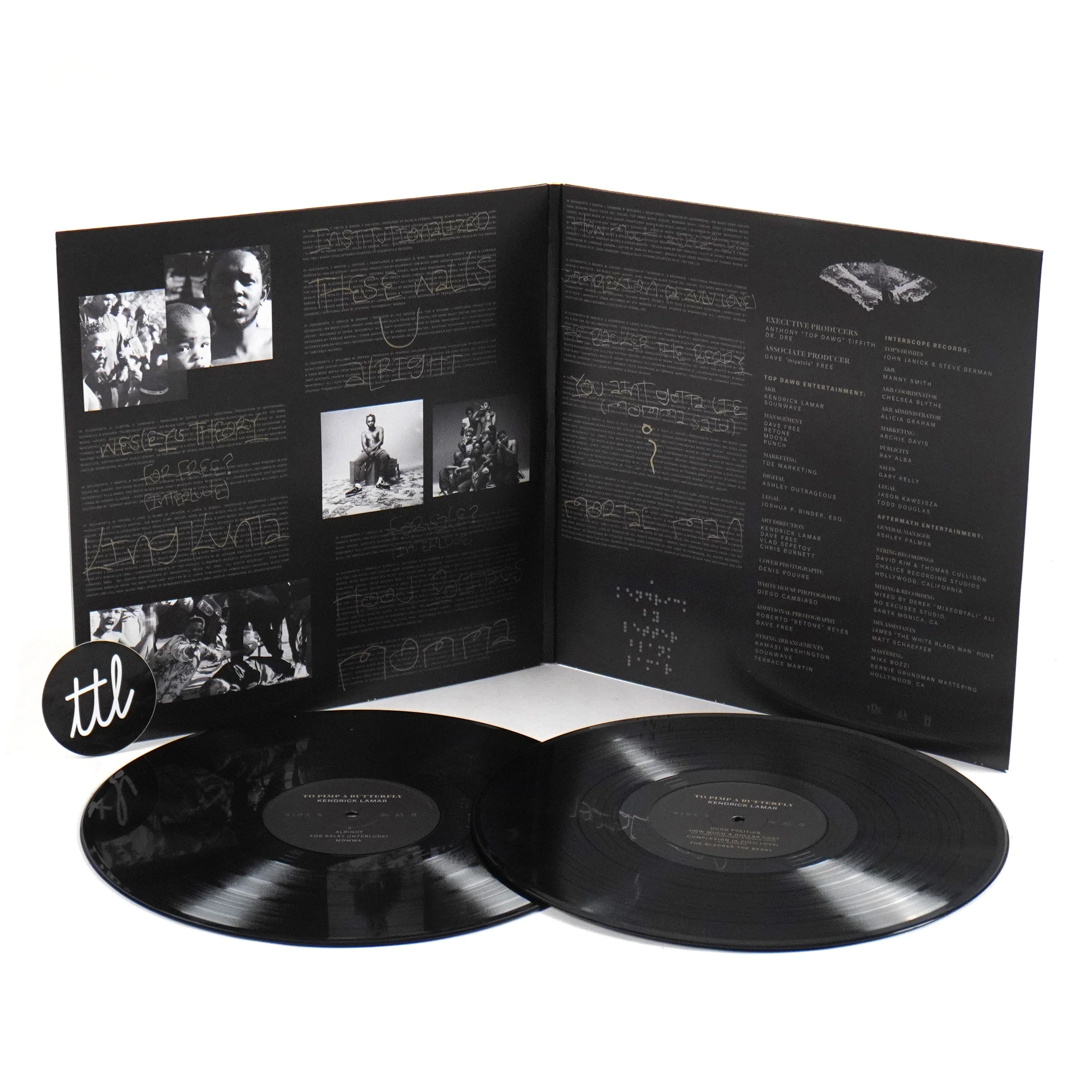 Kendrick Lamar: To Pimp A Butterfly (Alt Artwork, 180g) Vinyl 2LP - Image 2
