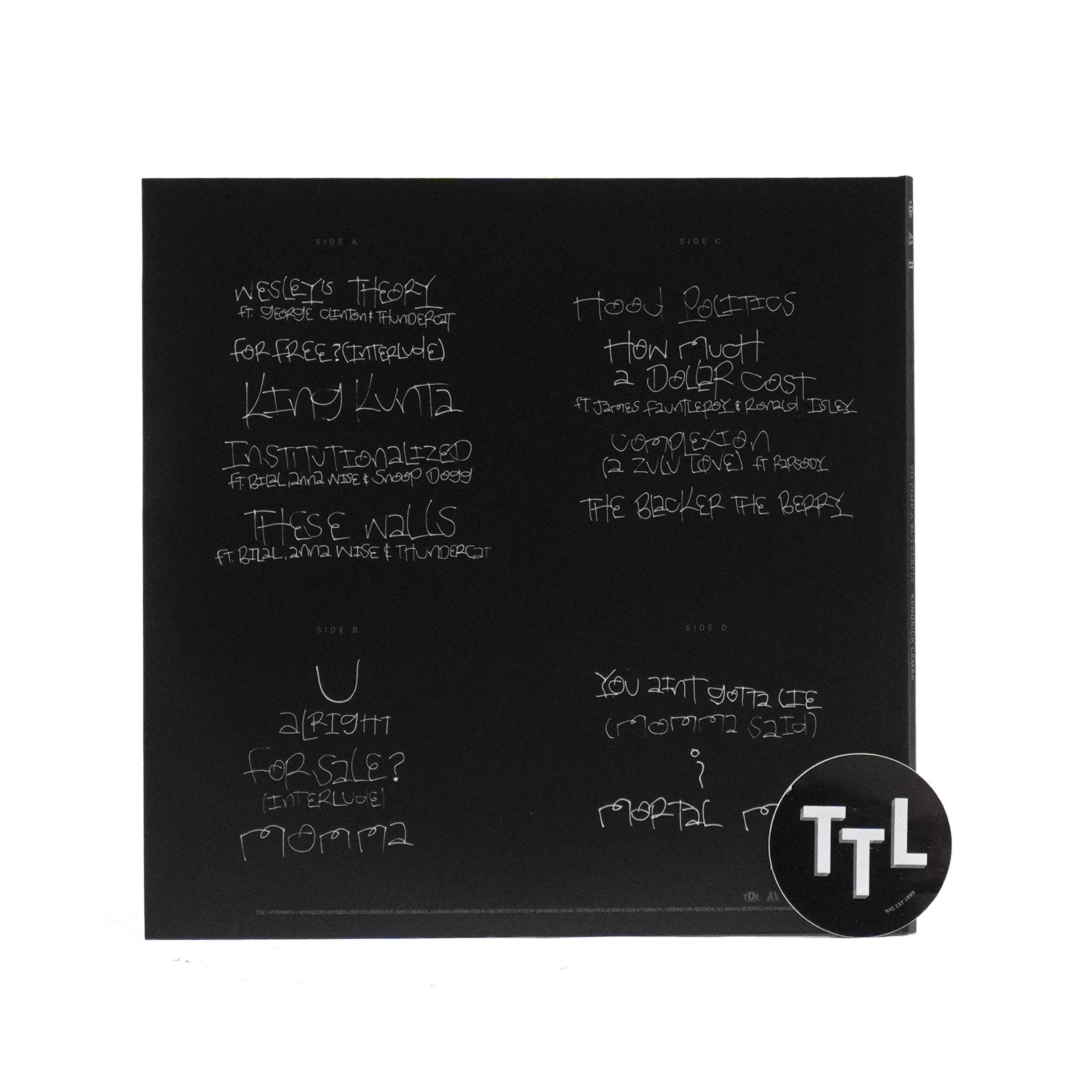 Kendrick Lamar: To Pimp A Butterfly (Alt Artwork, 180g) Vinyl 2LP - Image 3