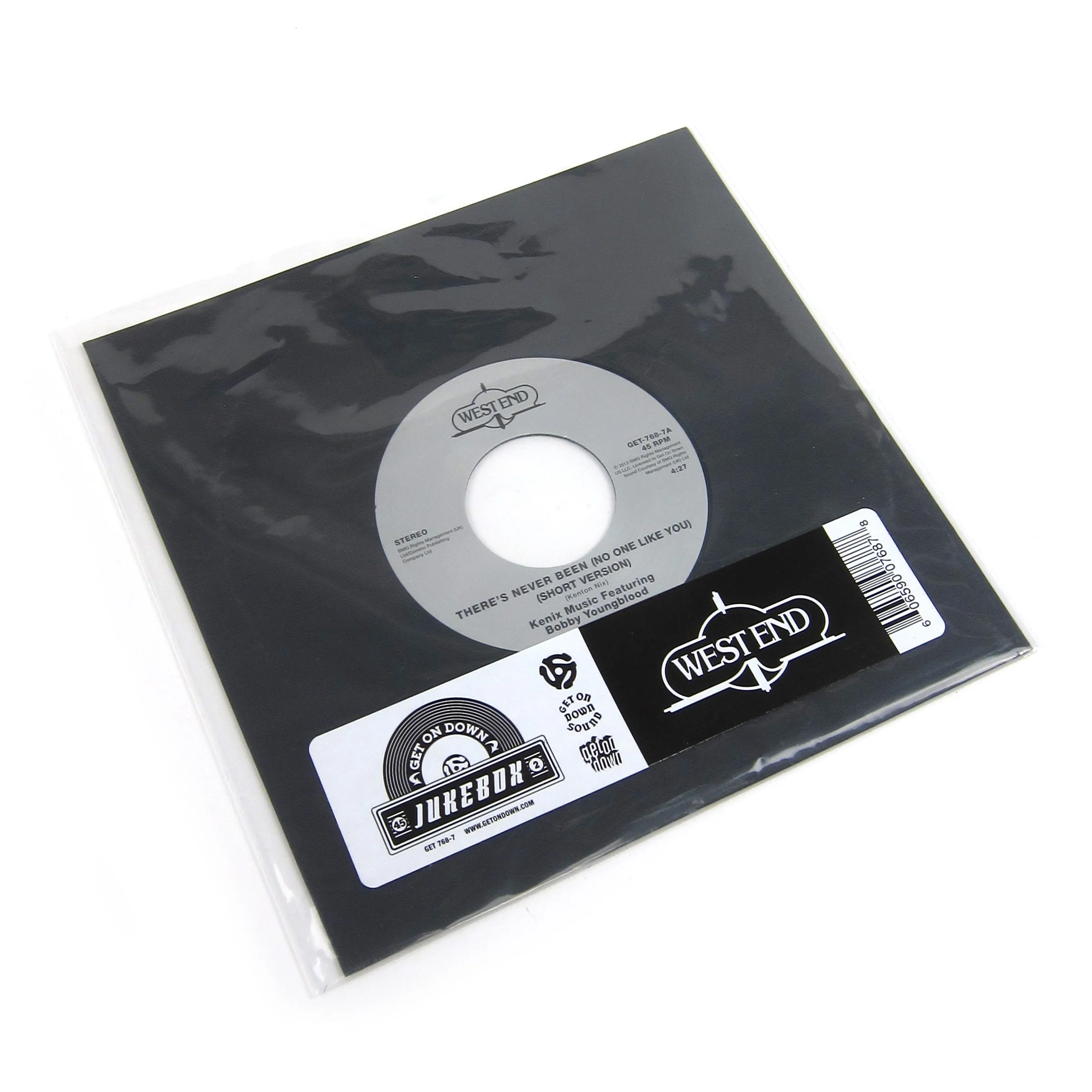 Kenix Feat. Bobby Youngblood: There's Never Been (No One Like You) Vinyl 7" - Image 2
