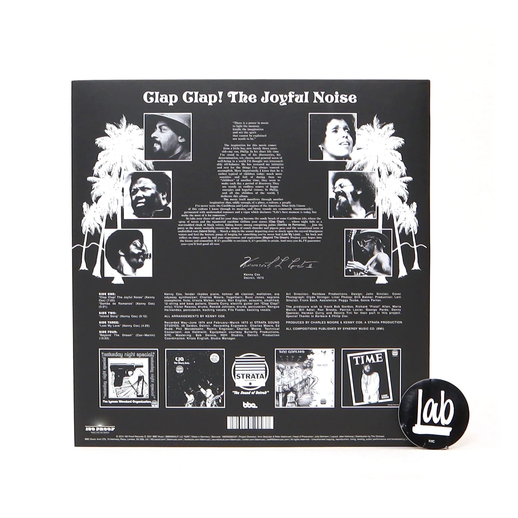 Kenny Cox: Clap Clap The Joyful Noise Vinyl 2LP - Image 3