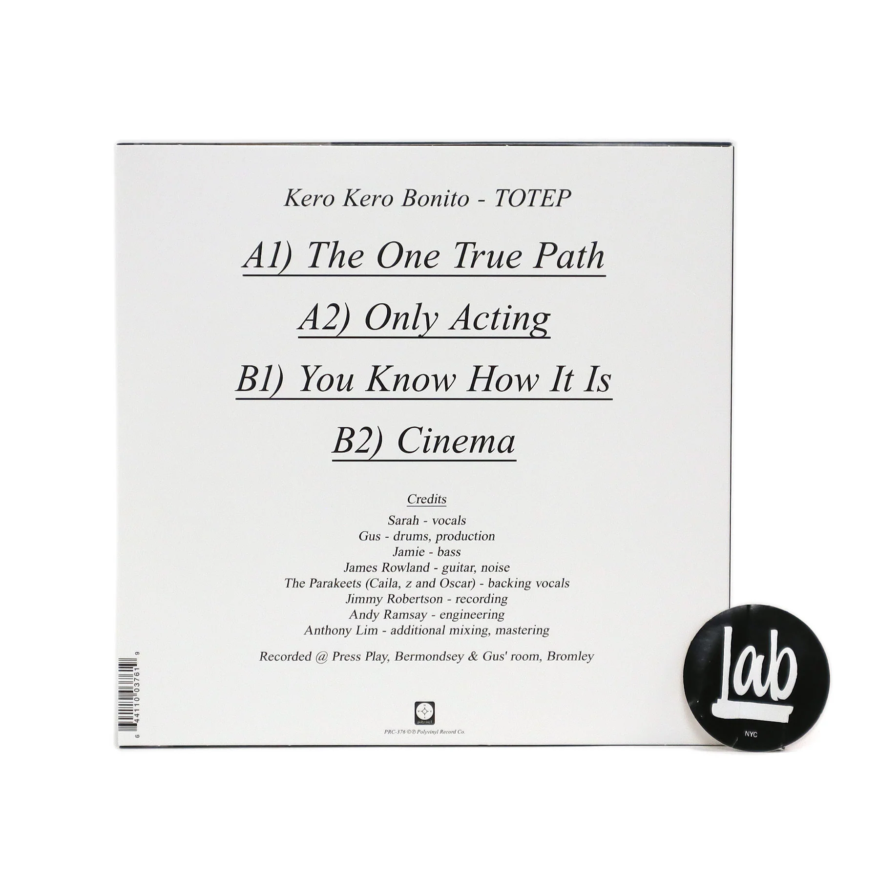 Kero Kero Bonito: Totep Vinyl 10" - Image 3
