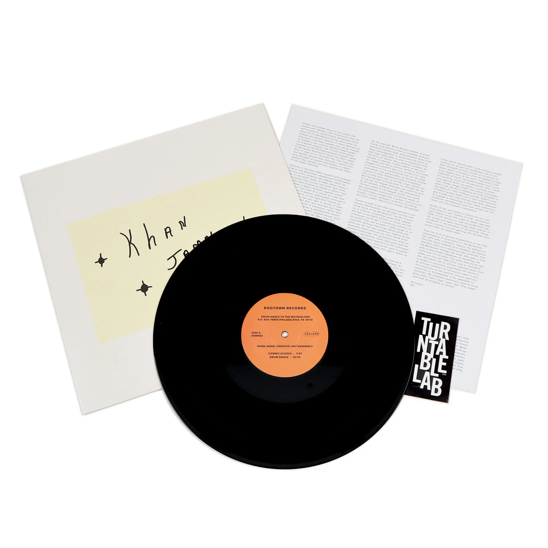 Khan Jamal Creative Art Ensemble: Drum Dance To The Motherland Vinyl LP - Image 2