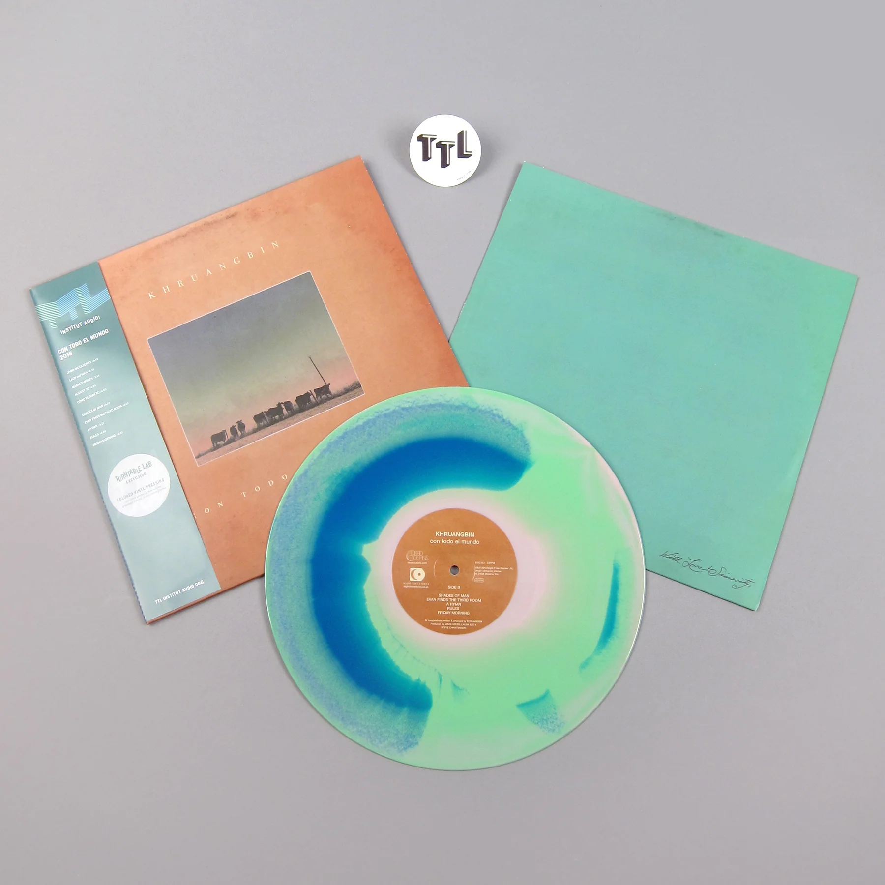 Khruangbin: Con Todo El Mundo (Swirl Colored Vinyl) Vinyl LP - Turntable Lab Exclusive - Image 2