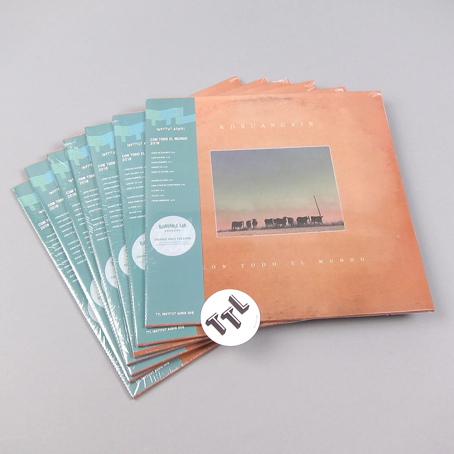 Khruangbin: Con Todo El Mundo (Swirl Colored Vinyl) Vinyl LP - Turntable Lab Exclusive - Image 4