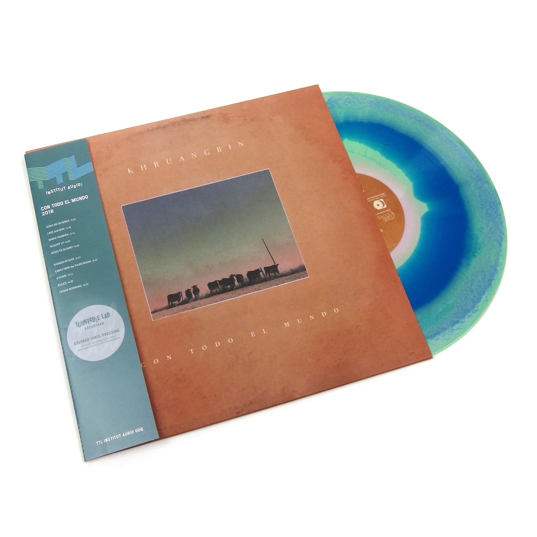 Khruangbin: Con Todo El Mundo (Swirl Colored Vinyl) Vinyl LP - Turntable Lab Exclusive - Image 5